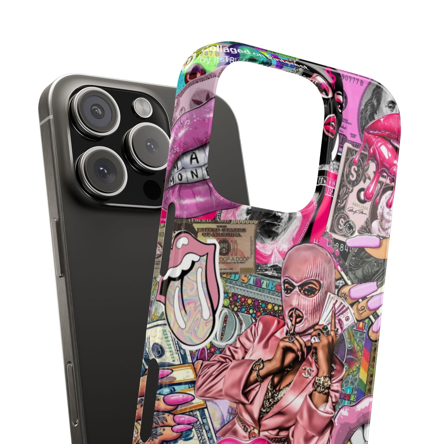 Vibrant Slim Phone Case with Iconic Graphic Design