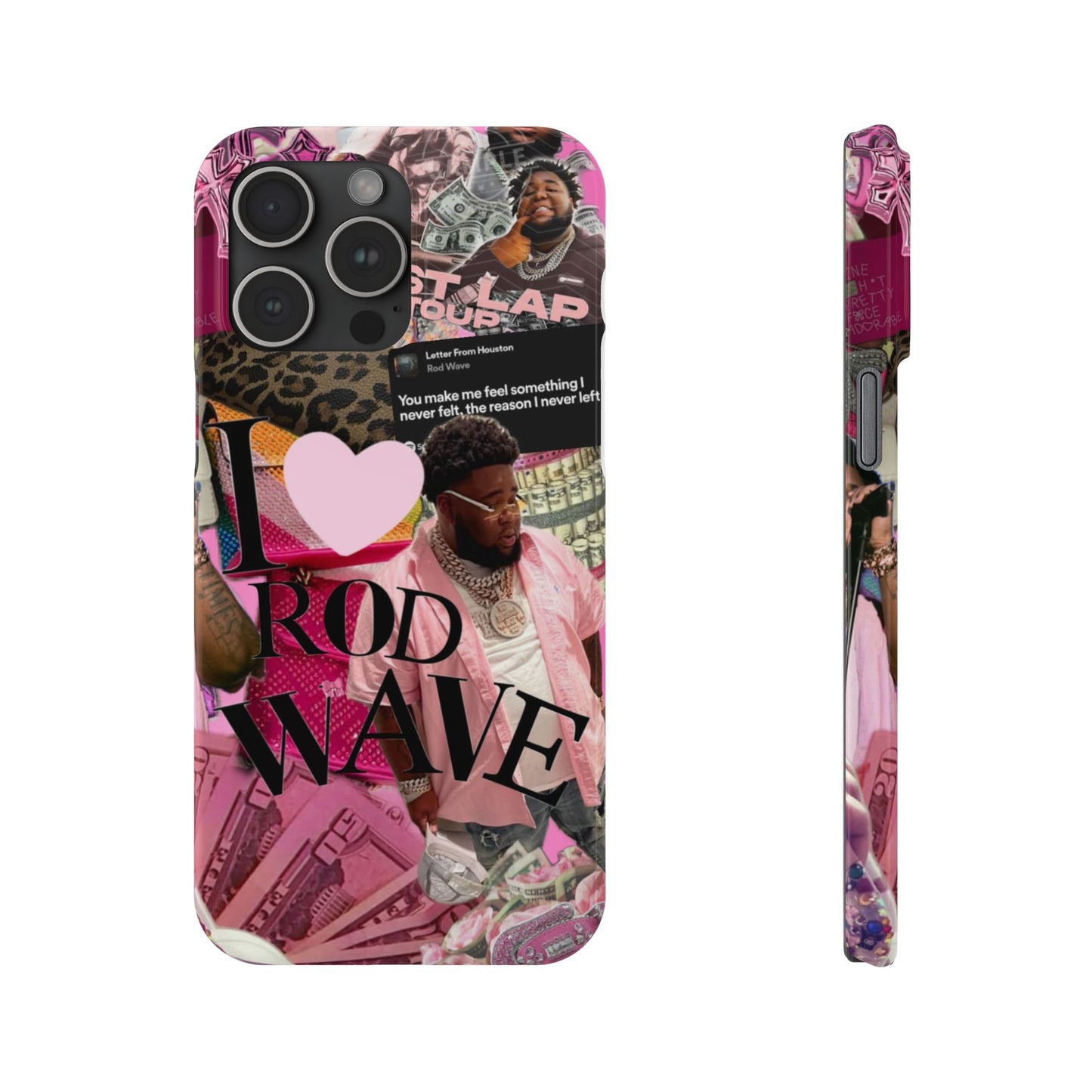 Rod Wave Slim Phone Case - Stylish & Trendy Accessories for Music Lovers