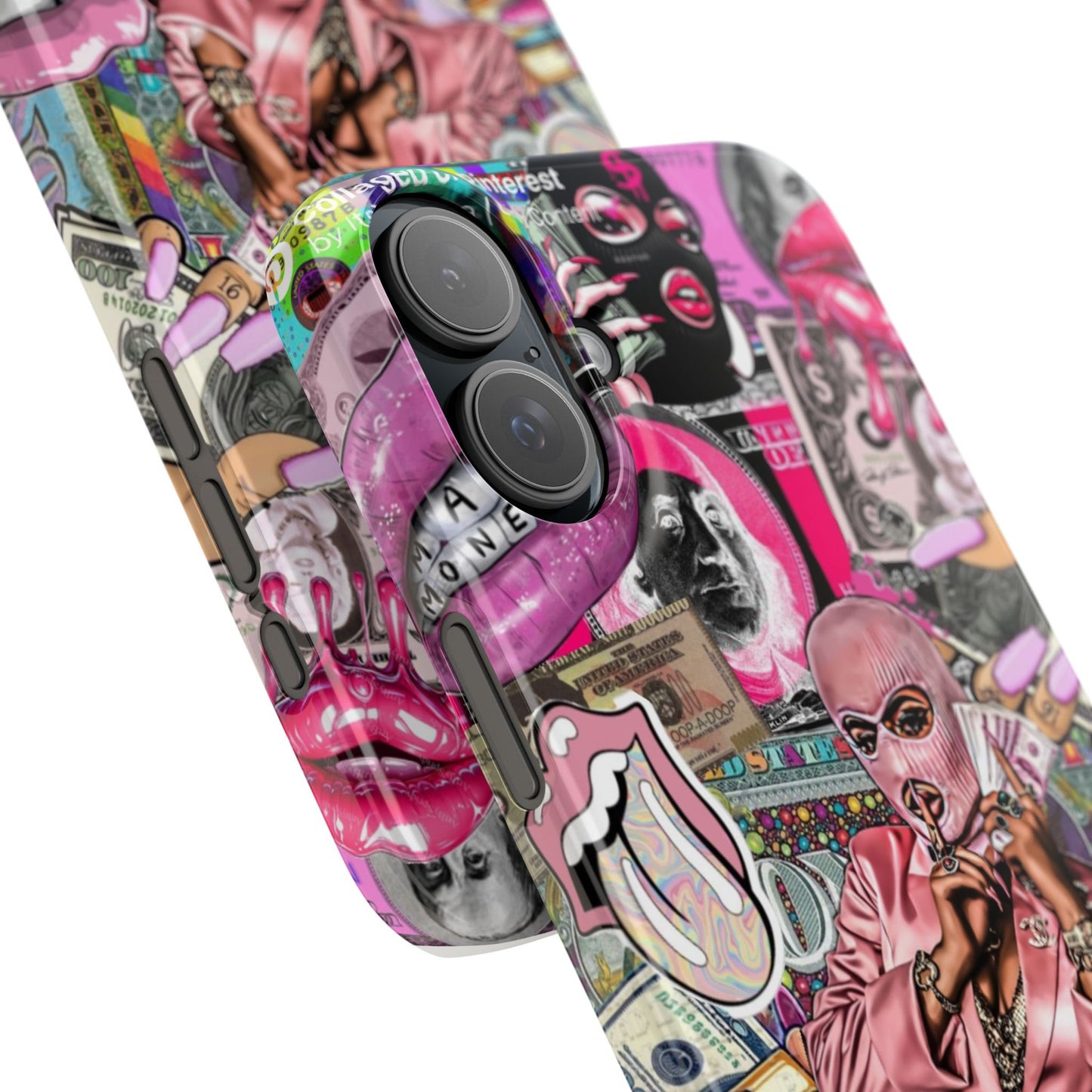 Vibrant Slim Phone Case with Iconic Graphic Design