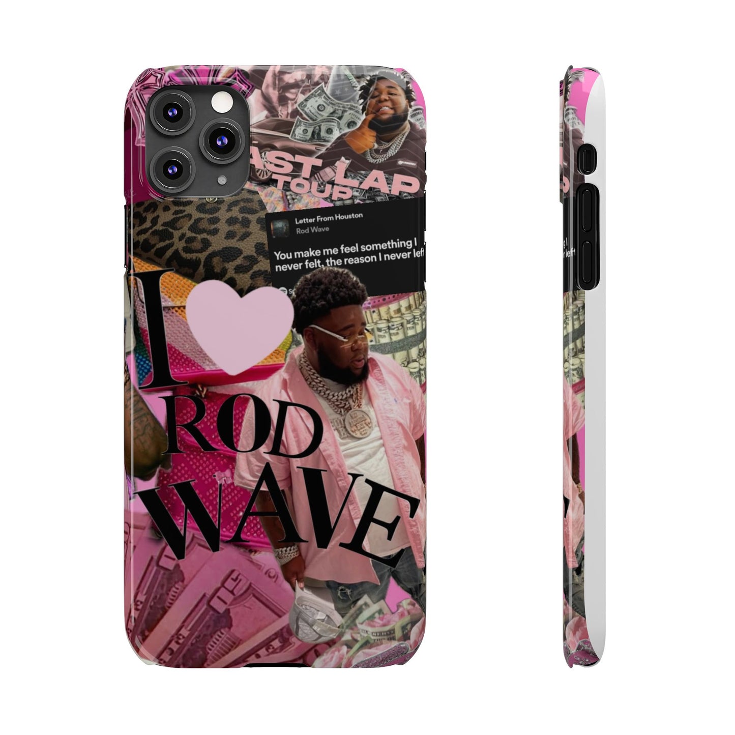 Rod Wave Slim Phone Case - Stylish & Trendy Accessories for Music Lovers