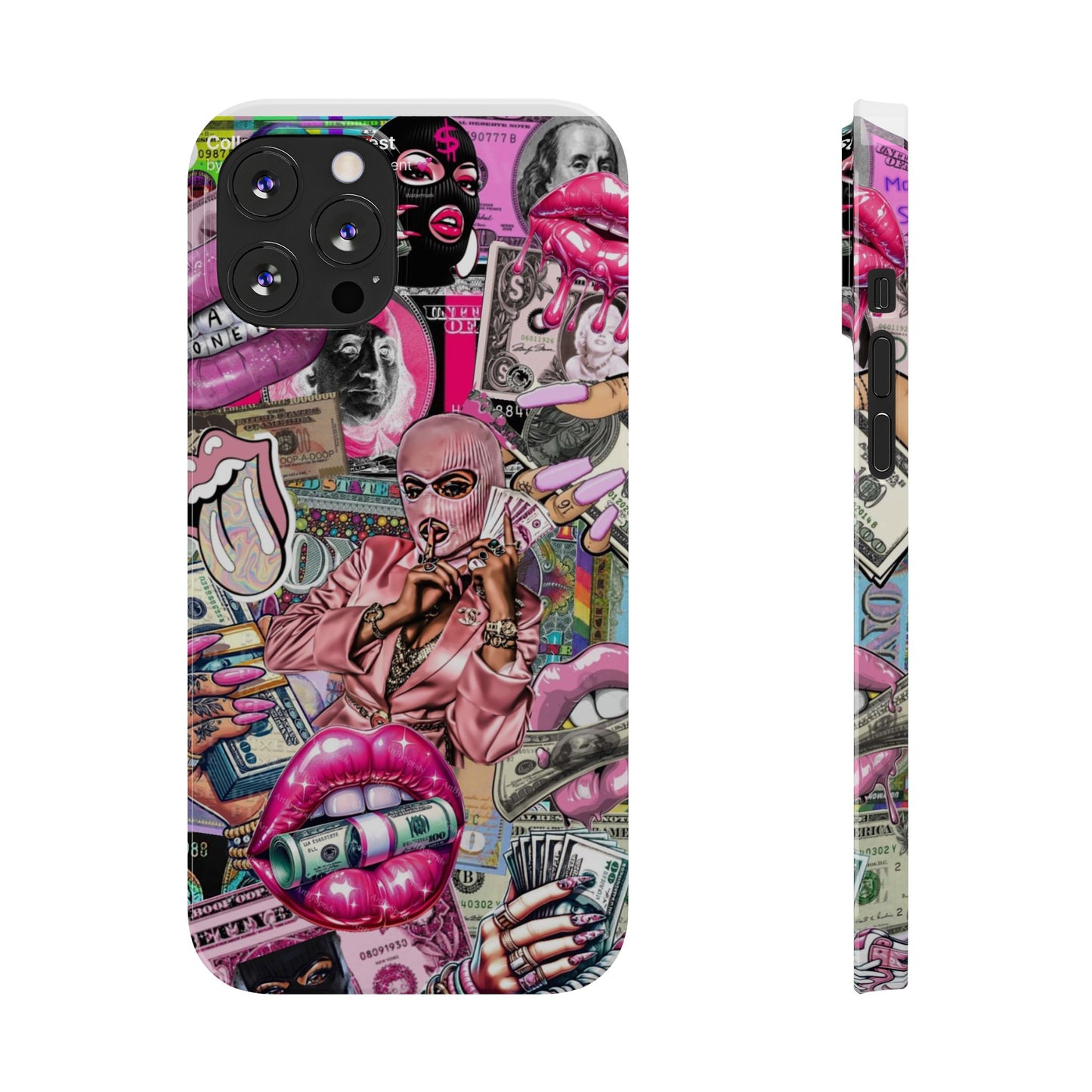 Vibrant Slim Phone Case with Iconic Graphic Design