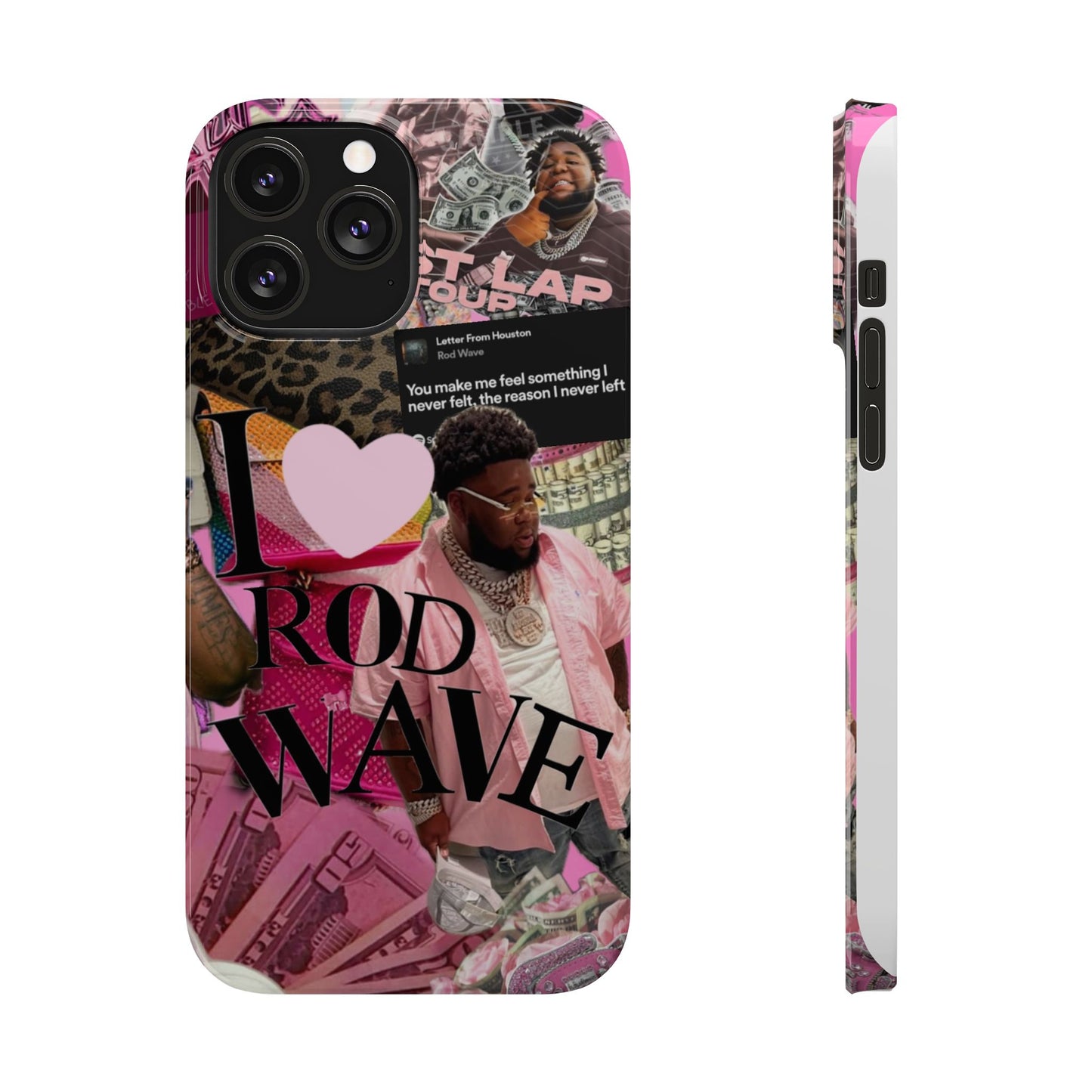Rod Wave Slim Phone Case - Stylish & Trendy Accessories for Music Lovers