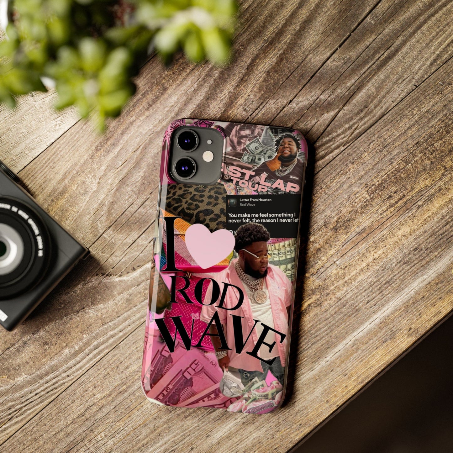 Rod Wave Slim Phone Case - Stylish & Trendy Accessories for Music Lovers