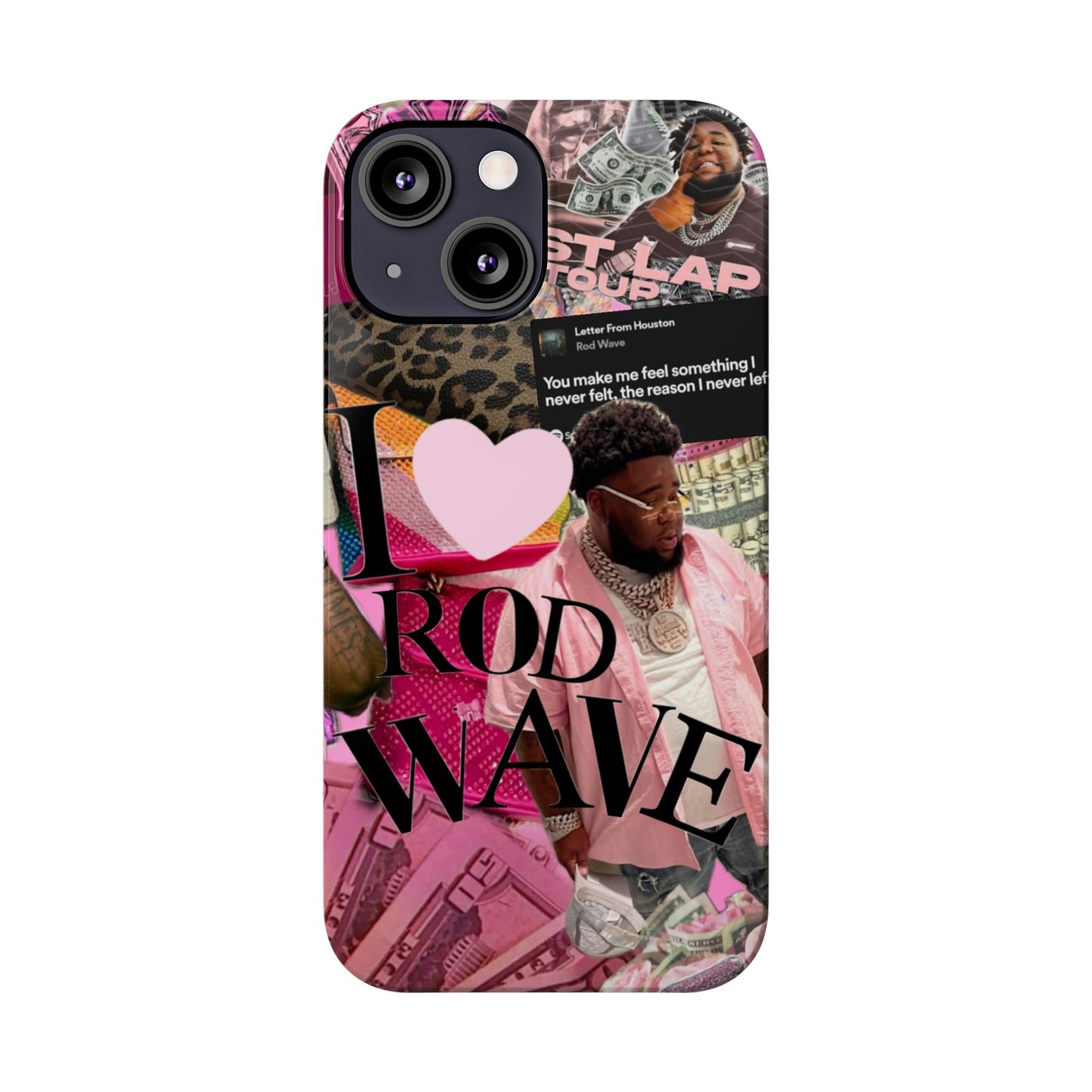 Rod Wave Slim Phone Case - Stylish & Trendy Accessories for Music Lovers