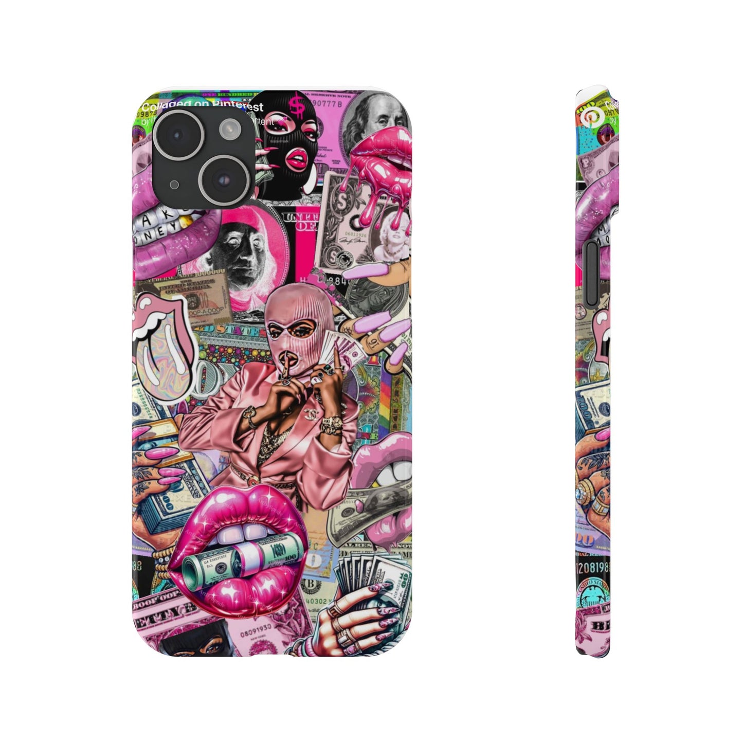 Vibrant Slim Phone Case with Iconic Graphic Design