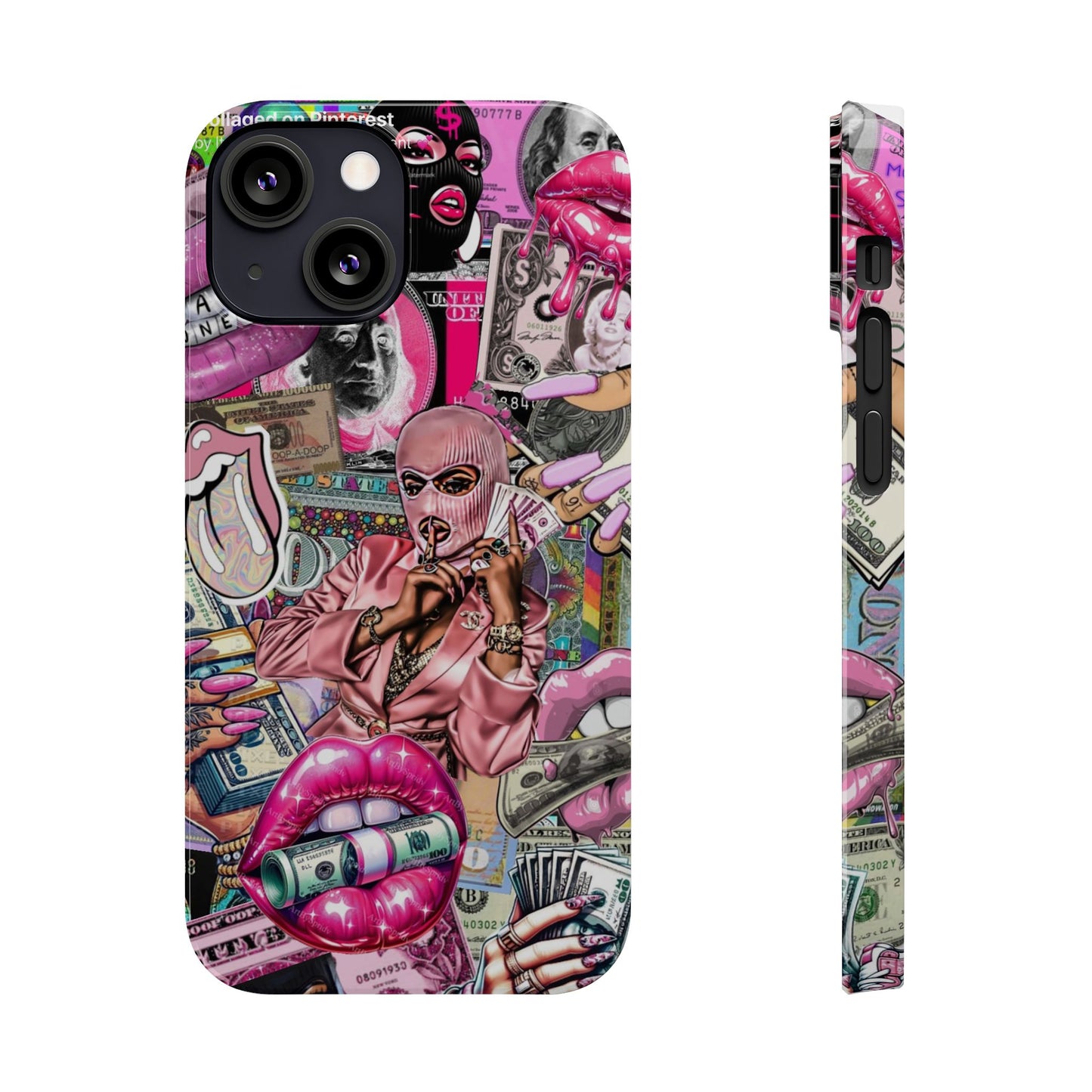 Vibrant Slim Phone Case with Iconic Graphic Design