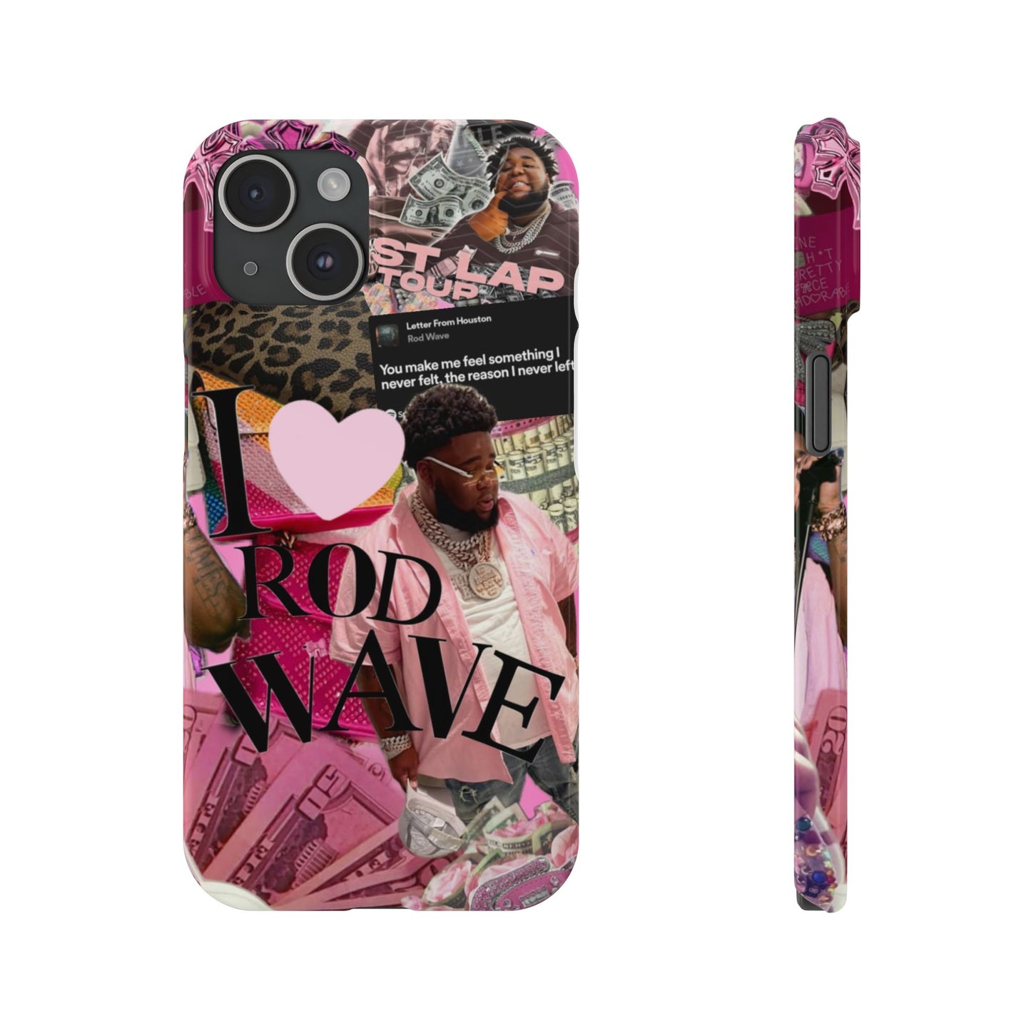 Rod Wave Slim Phone Case - Stylish & Trendy Accessories for Music Lovers