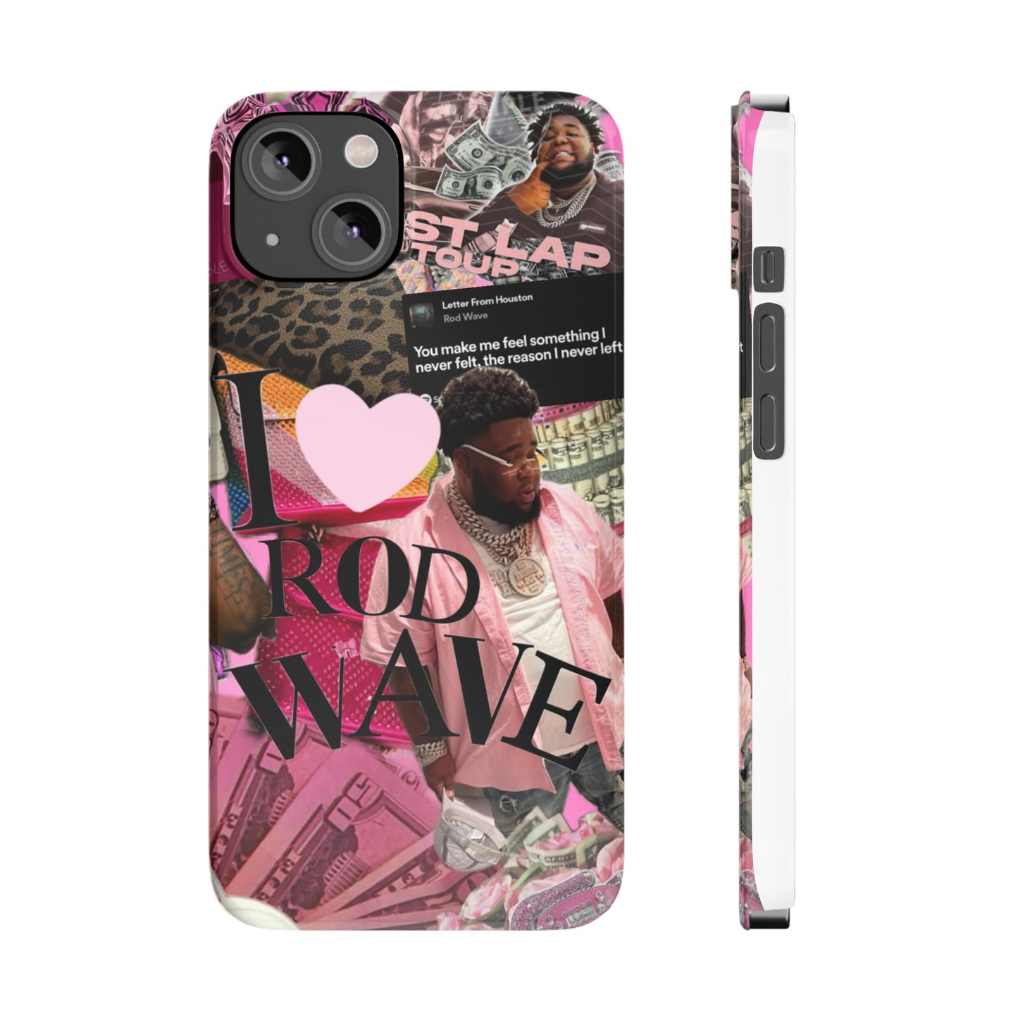 Rod Wave Slim Phone Case - Stylish & Trendy Accessories for Music Lovers