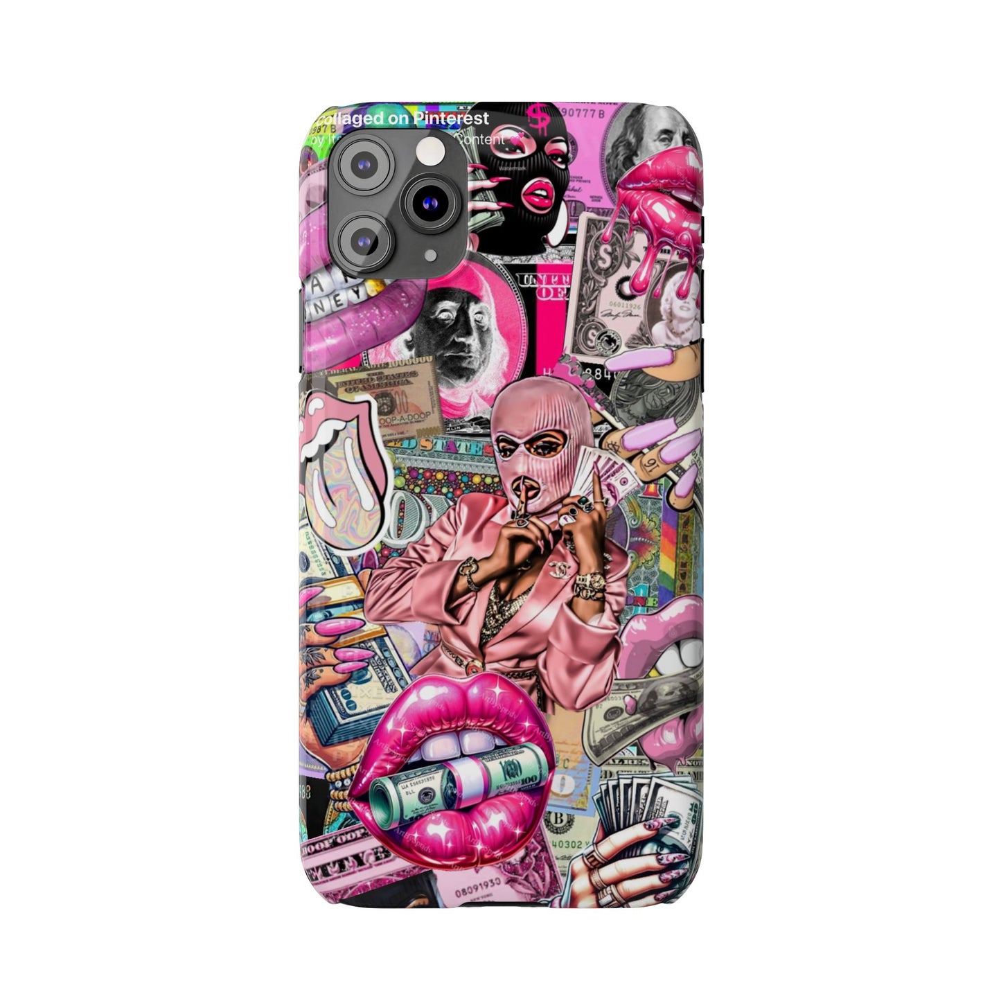 Vibrant Slim Phone Case with Iconic Graphic Design