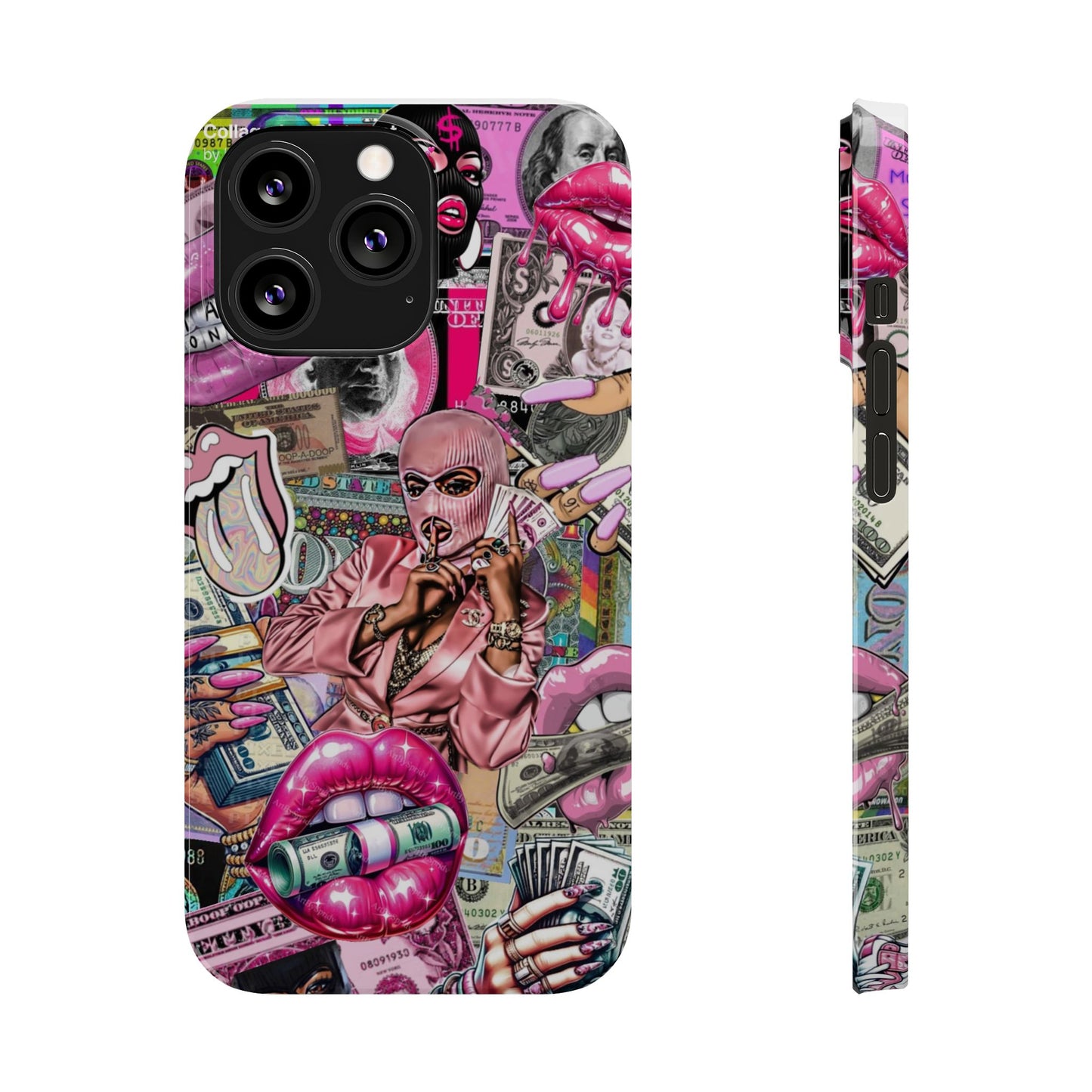 Vibrant Slim Phone Case with Iconic Graphic Design
