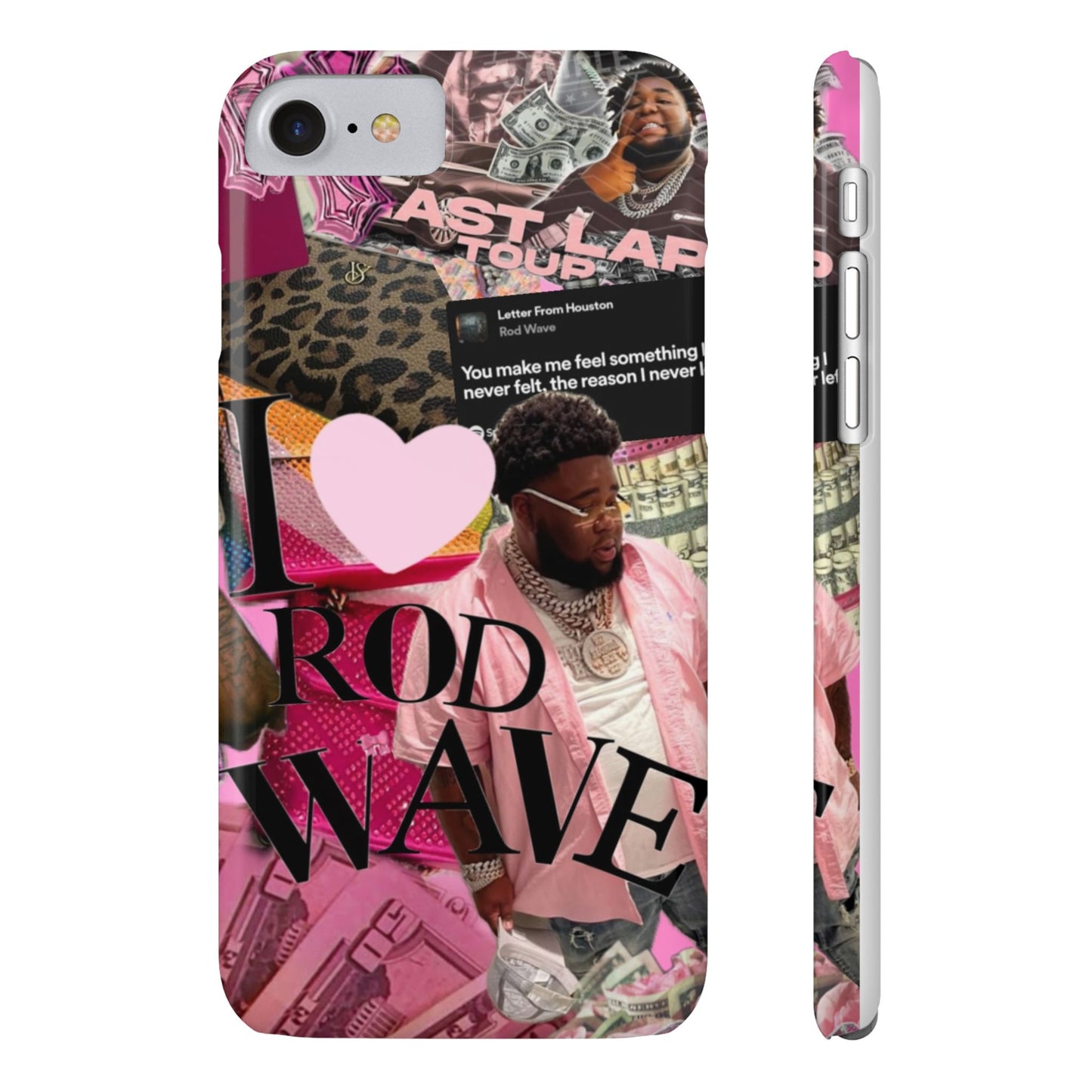 Rod Wave Slim Phone Case - Stylish & Trendy Accessories for Music Lovers