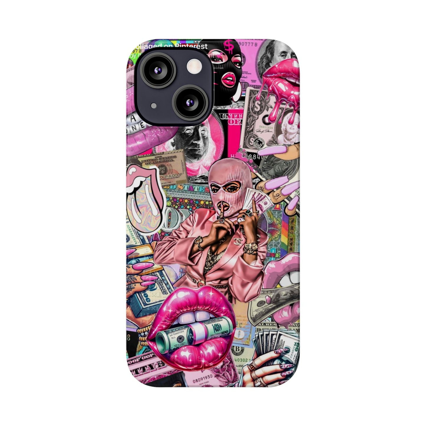 Vibrant Slim Phone Case with Iconic Graphic Design