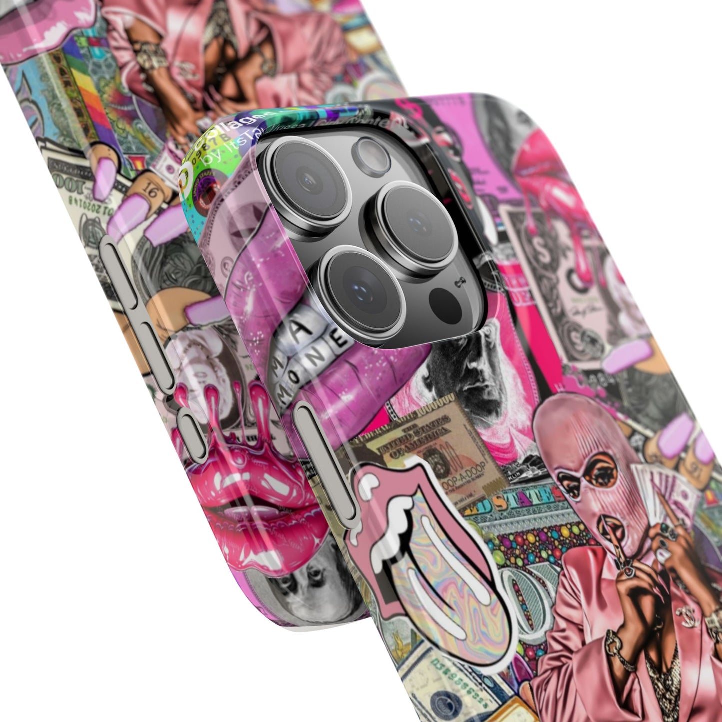 Vibrant Slim Phone Case with Iconic Graphic Design