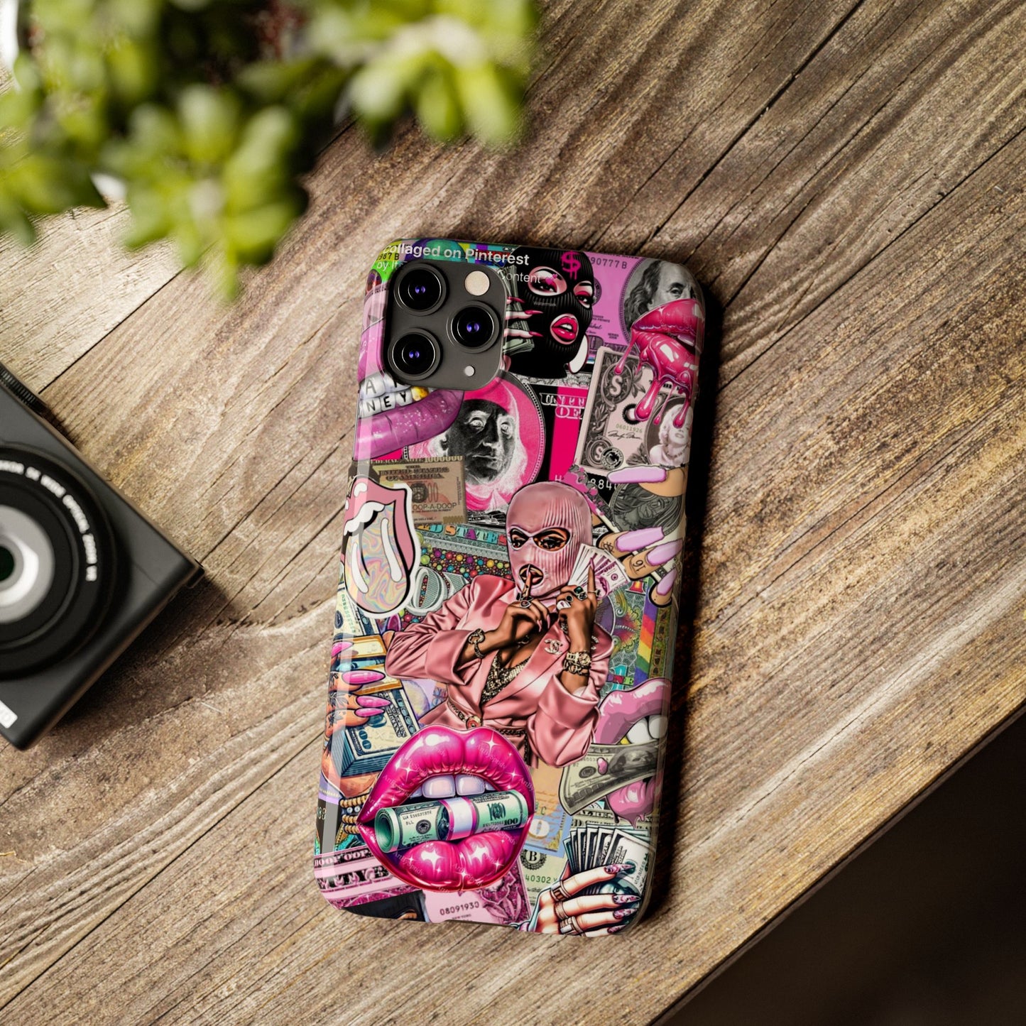 Vibrant Slim Phone Case with Iconic Graphic Design