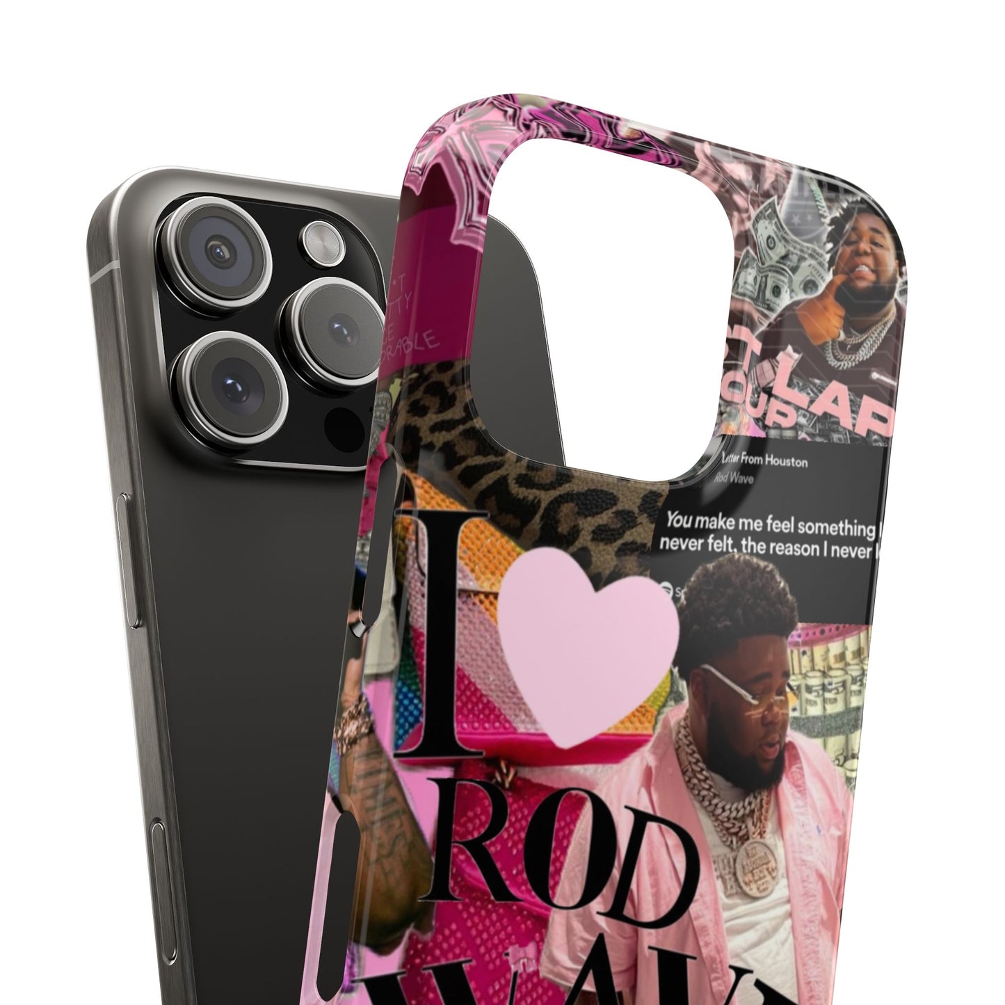 Rod Wave Slim Phone Case - Stylish & Trendy Accessories for Music Lovers