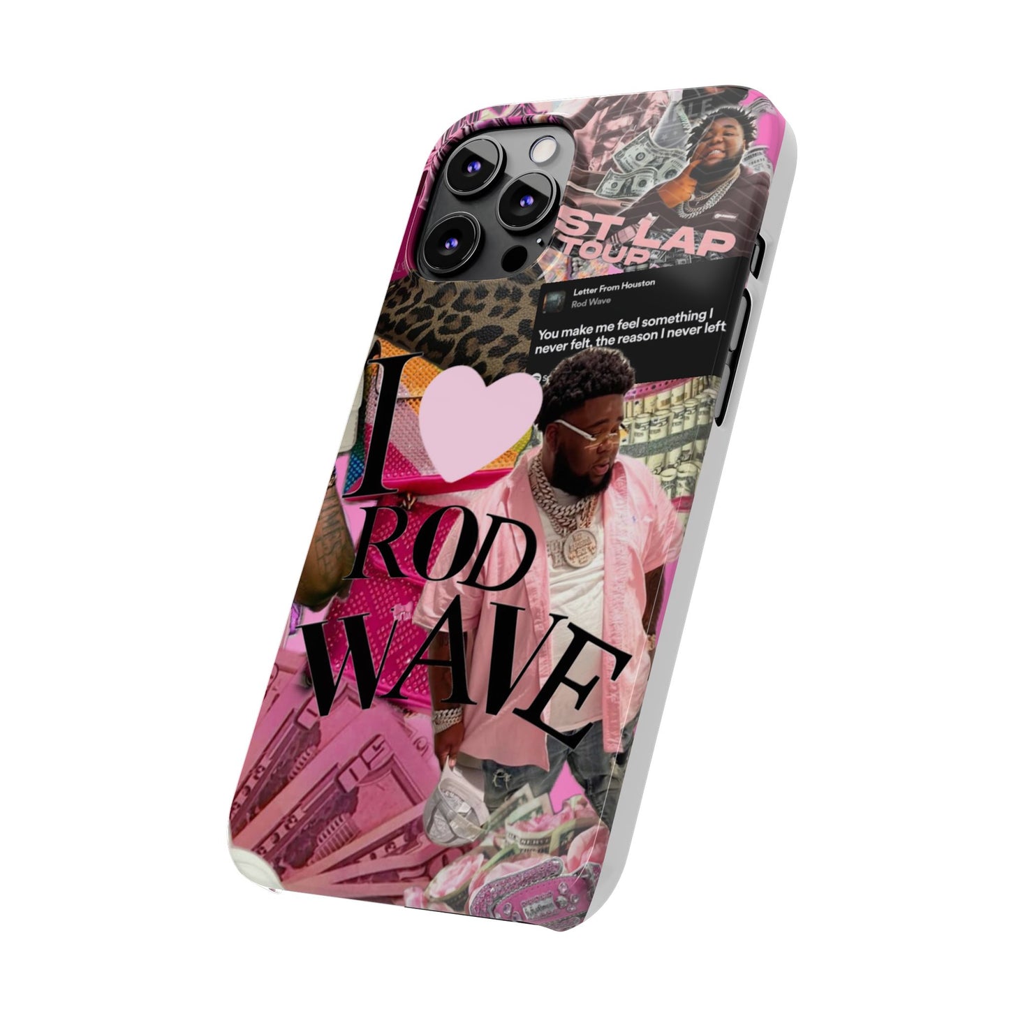 Rod Wave Slim Phone Case - Stylish & Trendy Accessories for Music Lovers