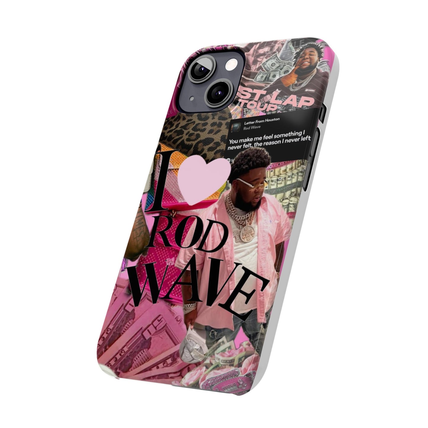 Rod Wave Slim Phone Case - Stylish & Trendy Accessories for Music Lovers