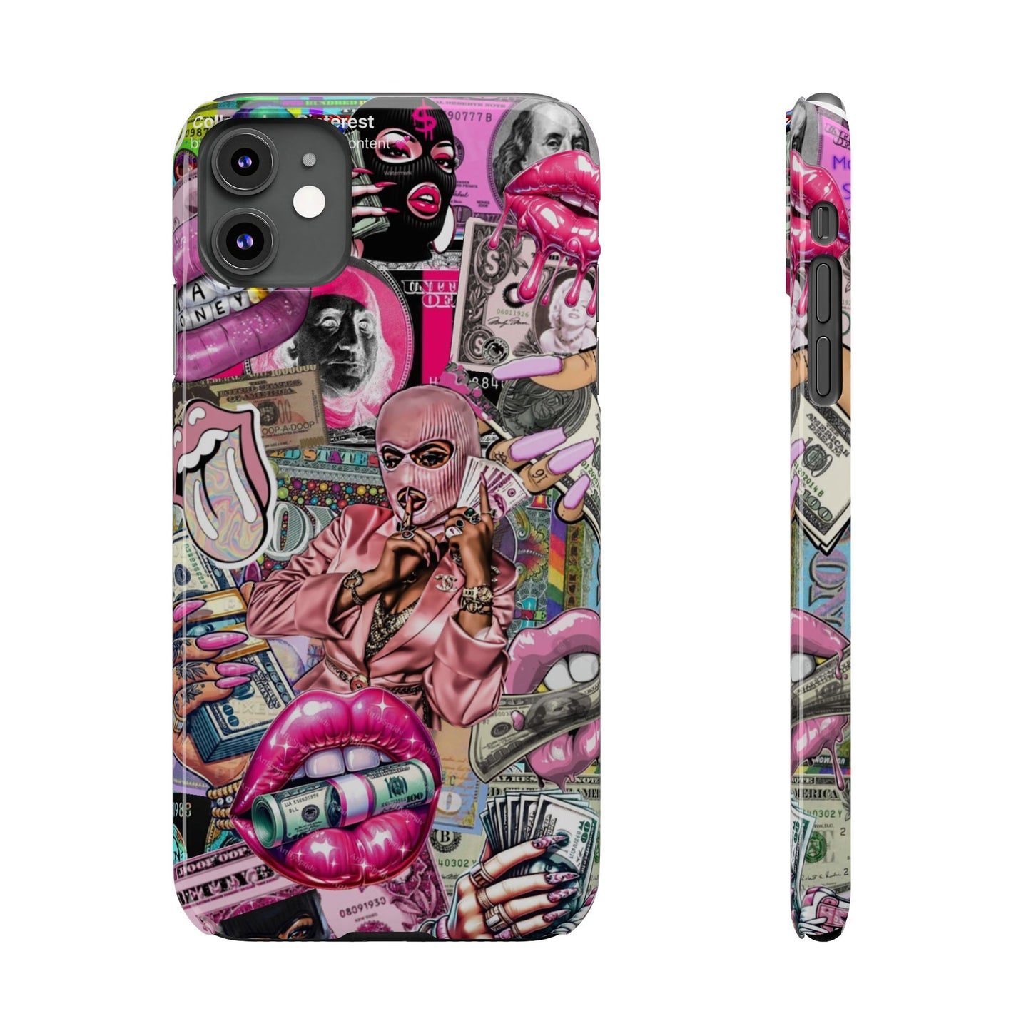 Vibrant Slim Phone Case with Iconic Graphic Design