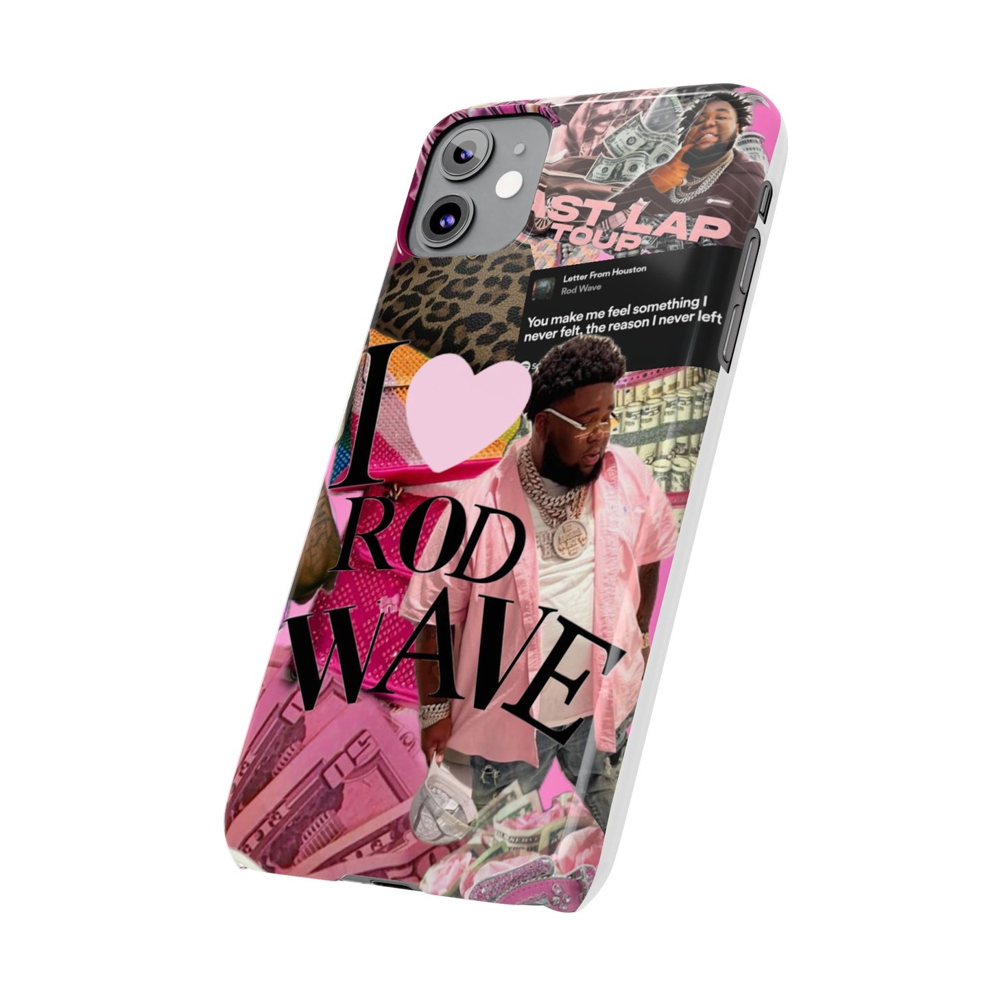 Rod Wave Slim Phone Case - Stylish & Trendy Accessories for Music Lovers