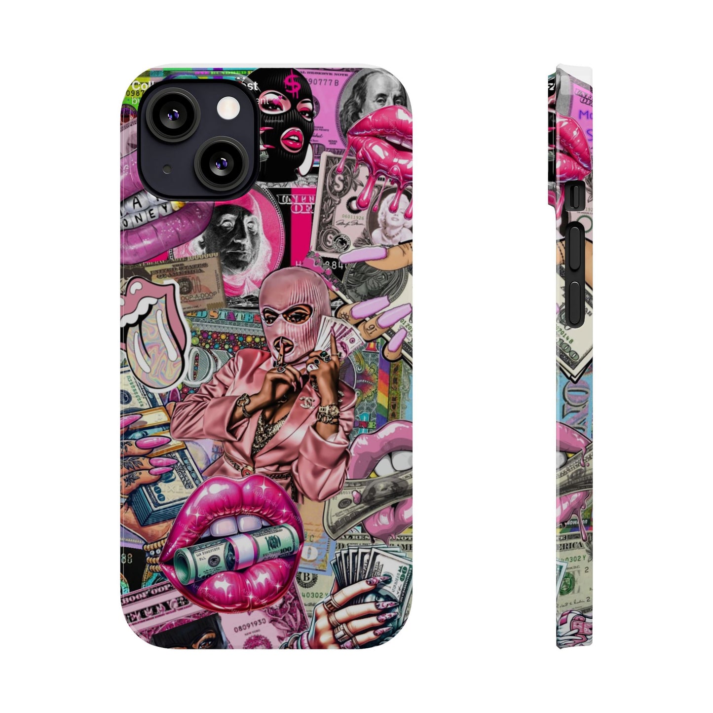 Vibrant Slim Phone Case with Iconic Graphic Design