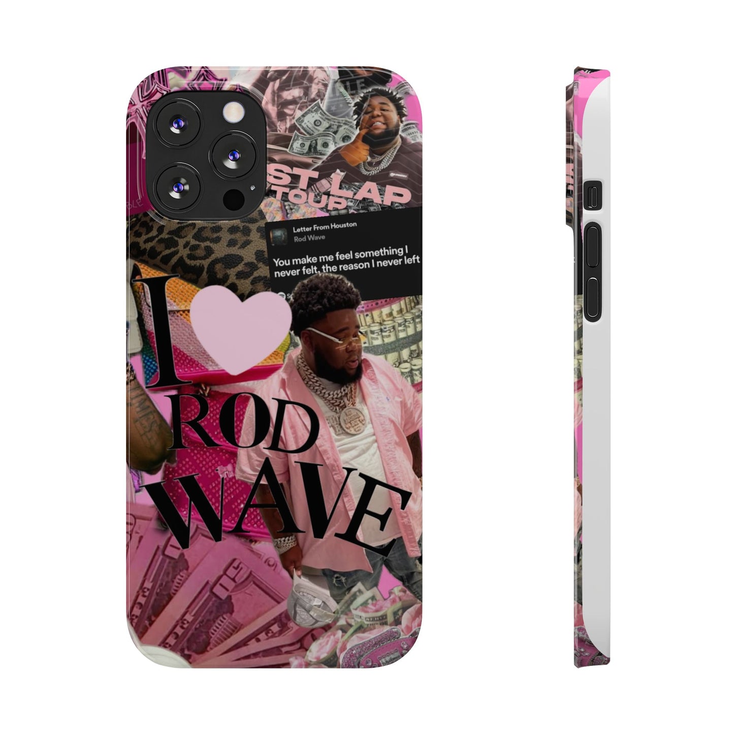Rod Wave Slim Phone Case - Stylish & Trendy Accessories for Music Lovers