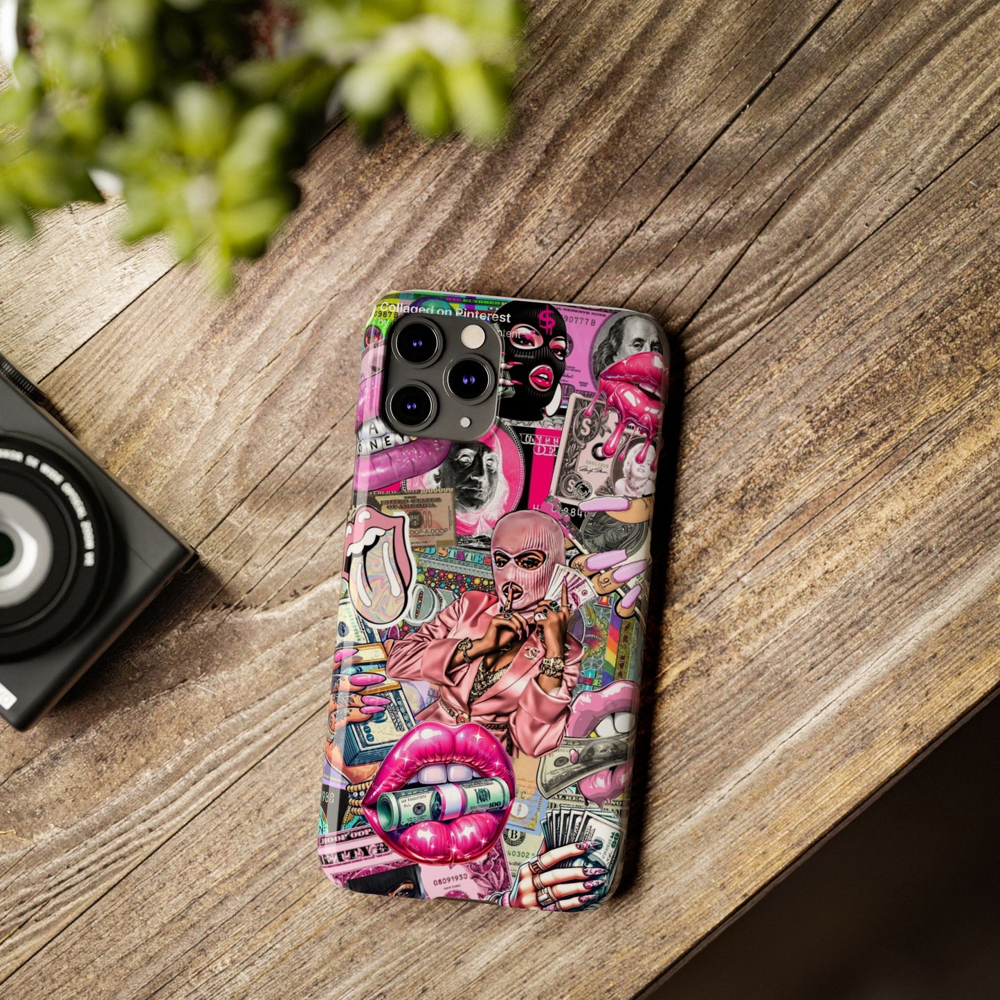 Vibrant Slim Phone Case with Iconic Graphic Design