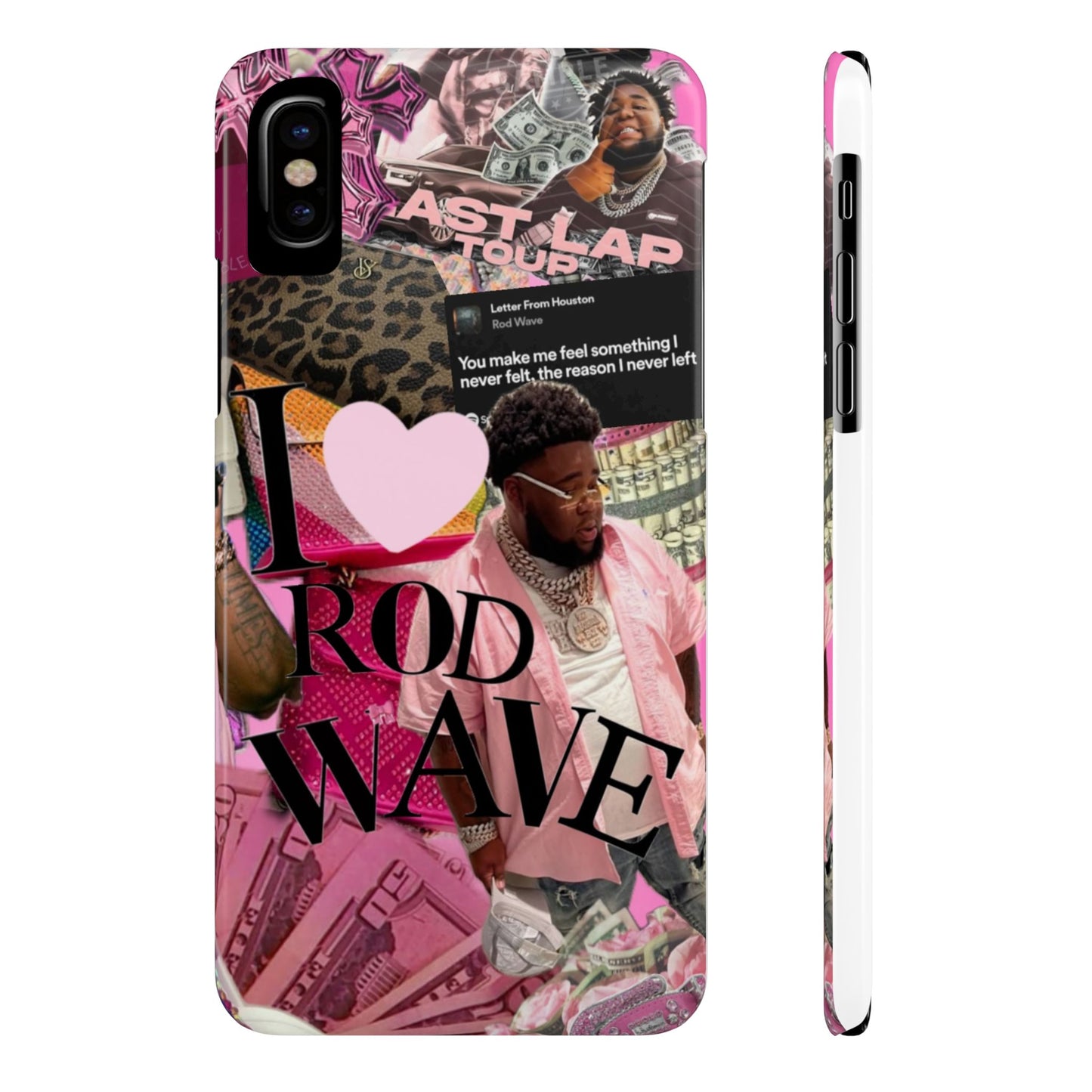 Rod Wave Slim Phone Case - Stylish & Trendy Accessories for Music Lovers