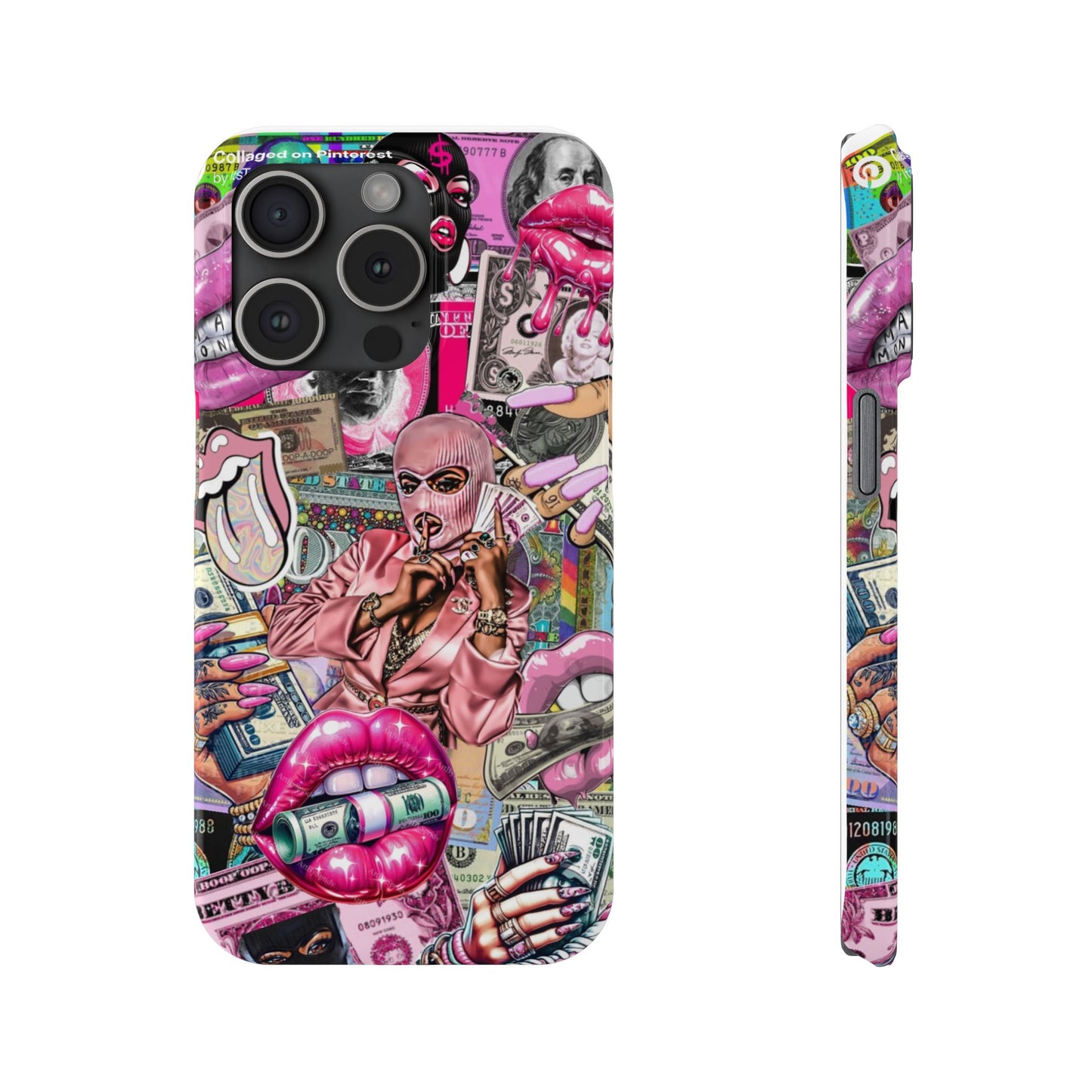 Vibrant Slim Phone Case with Iconic Graphic Design