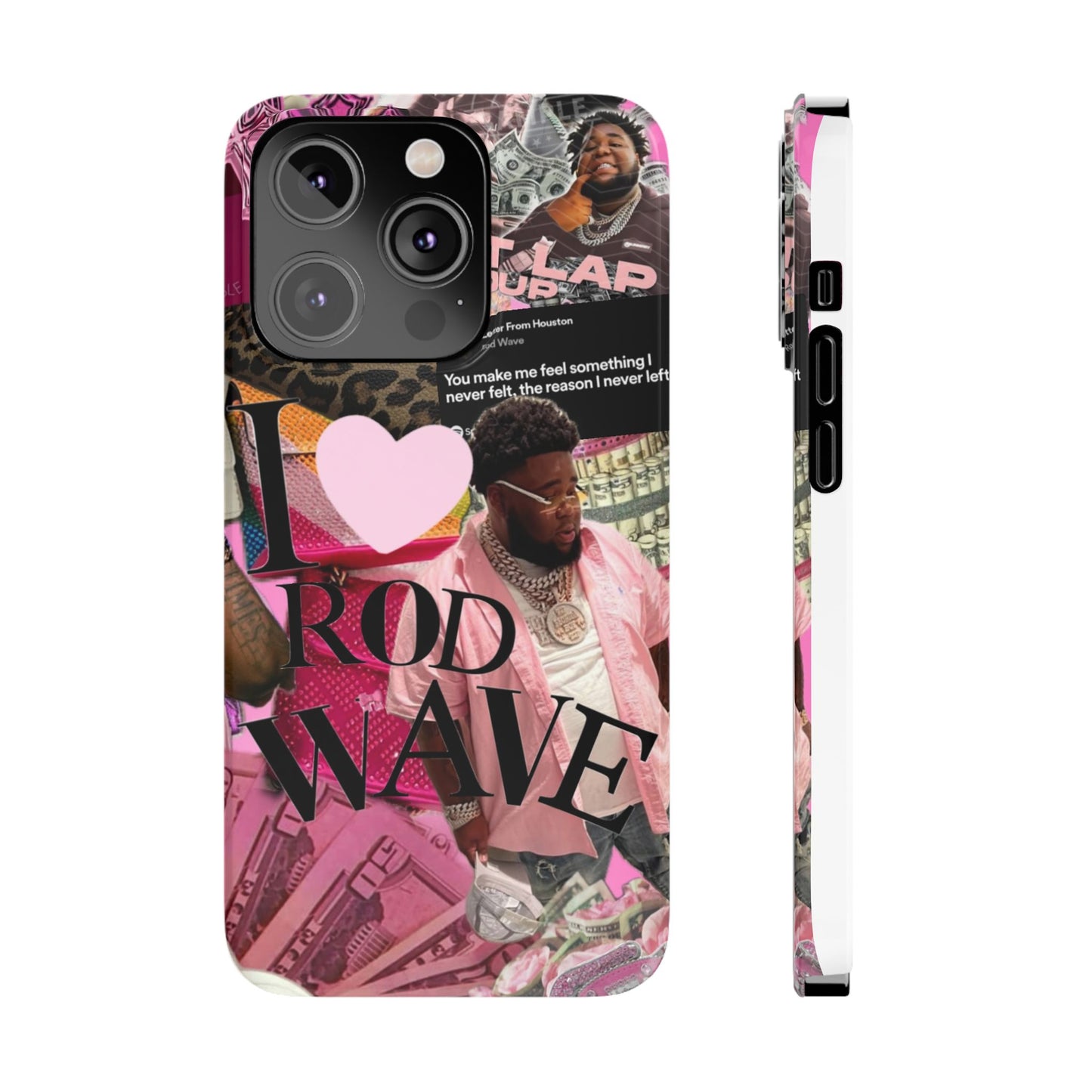 Rod Wave Slim Phone Case - Stylish & Trendy Accessories for Music Lovers
