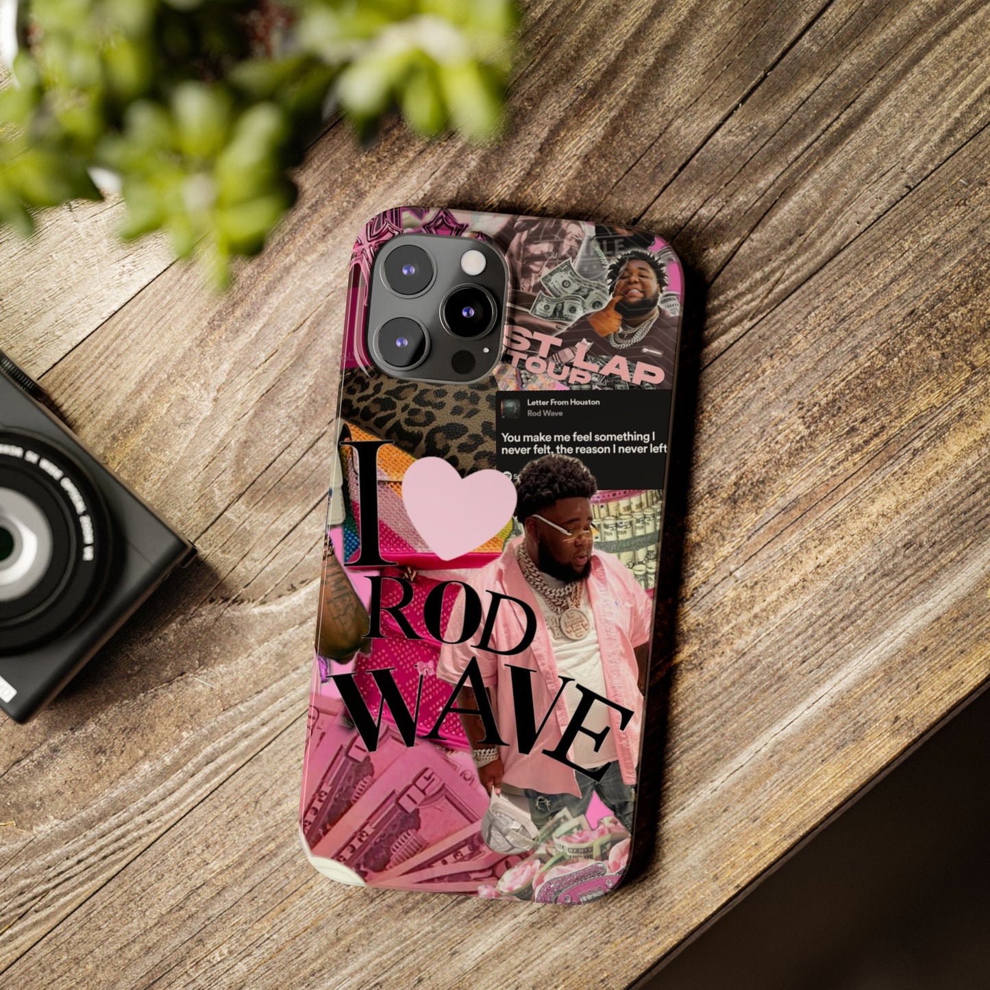 Rod Wave Slim Phone Case - Stylish & Trendy Accessories for Music Lovers