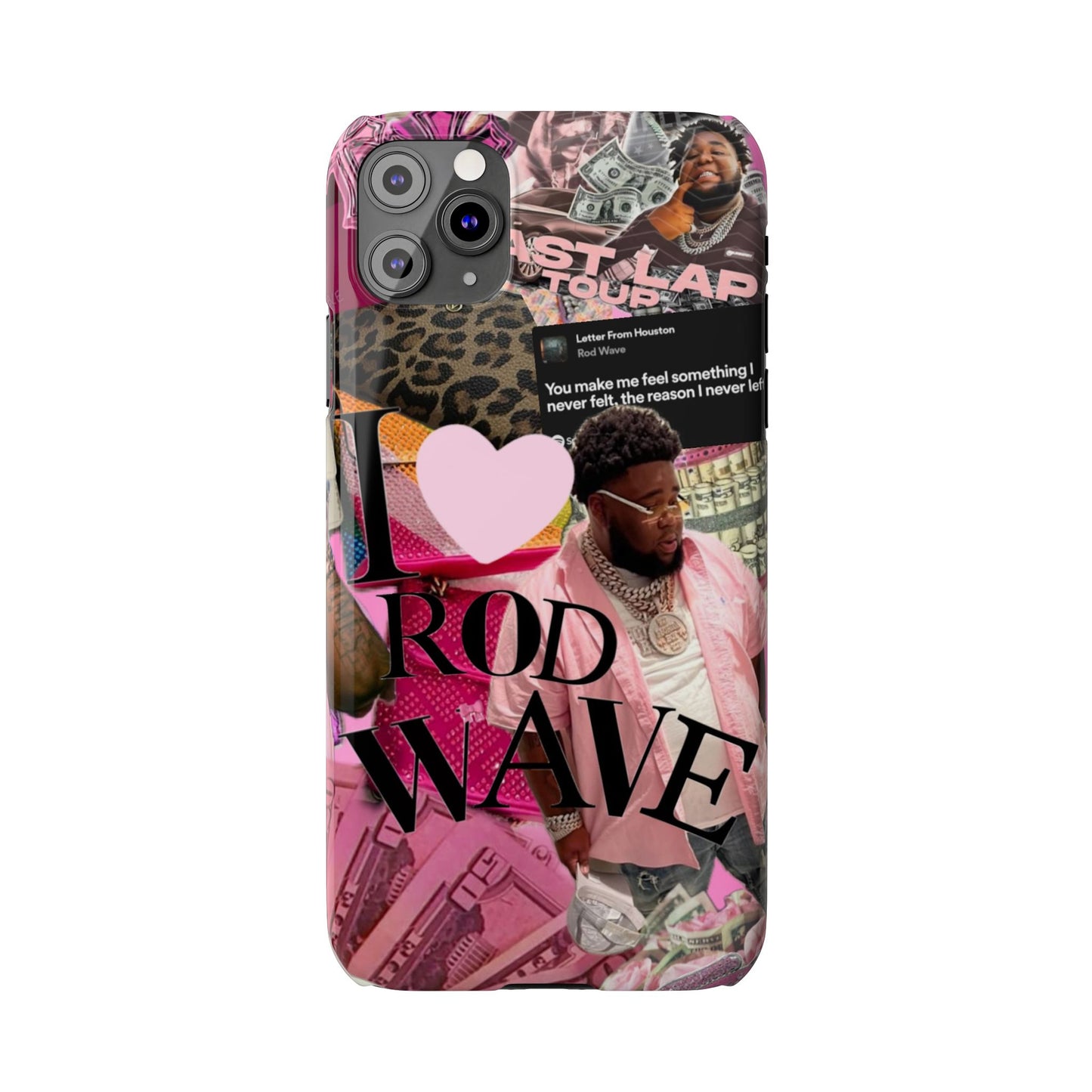 Rod Wave Slim Phone Case - Stylish & Trendy Accessories for Music Lovers