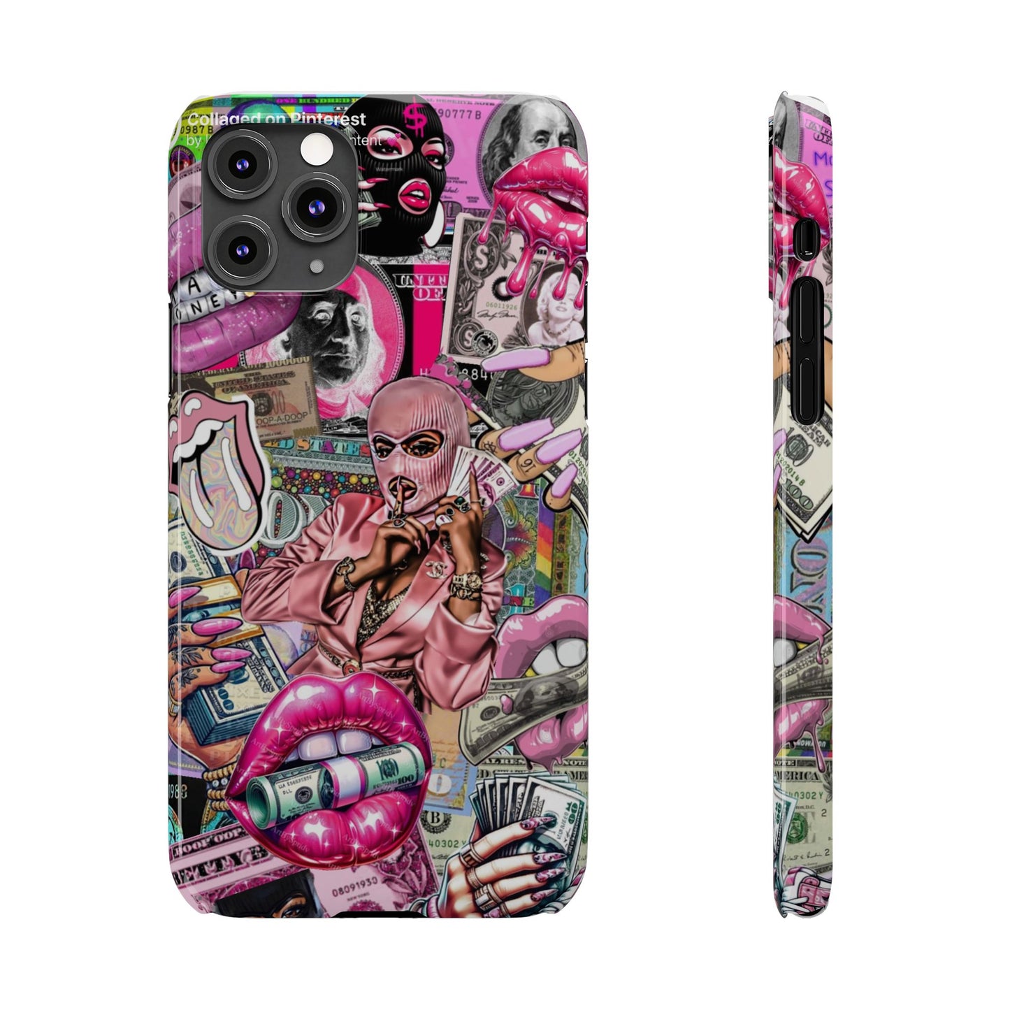 Vibrant Slim Phone Case with Iconic Graphic Design