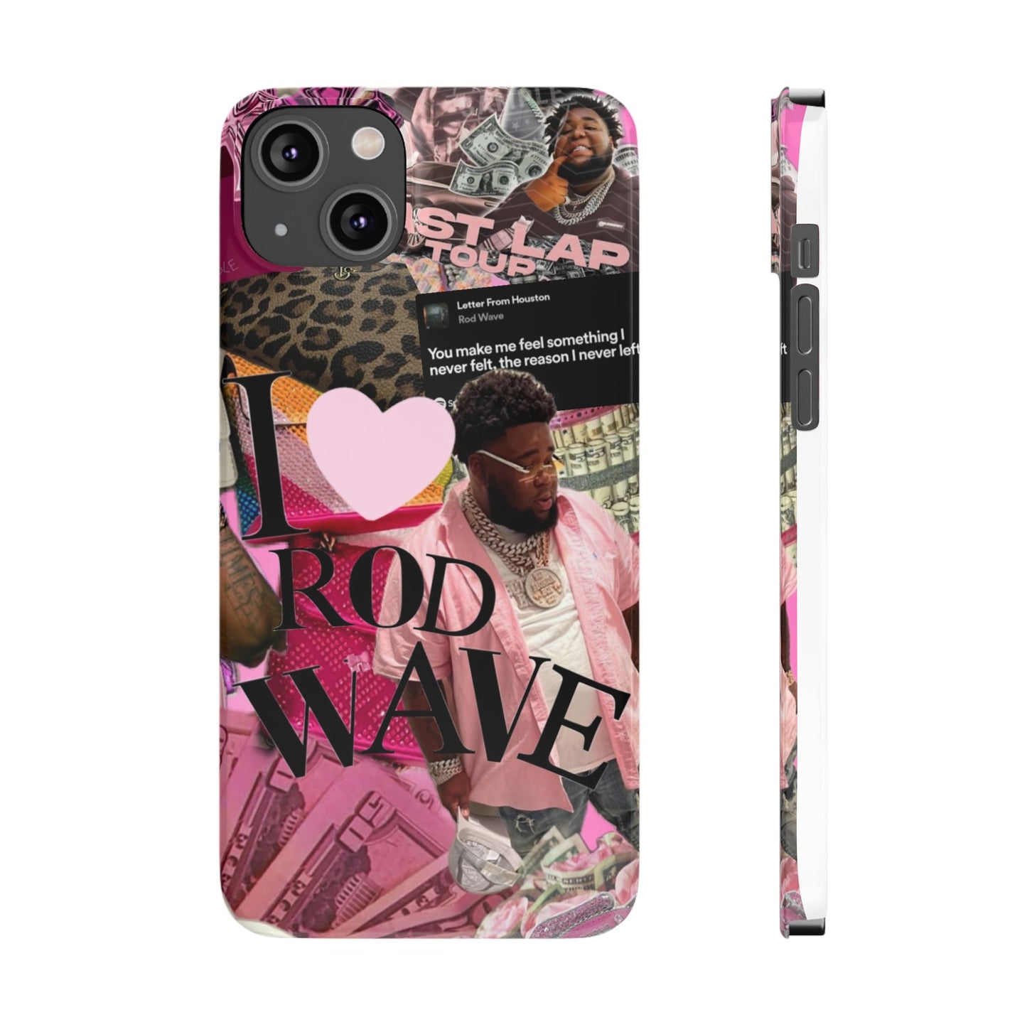 Rod Wave Slim Phone Case - Stylish & Trendy Accessories for Music Lovers