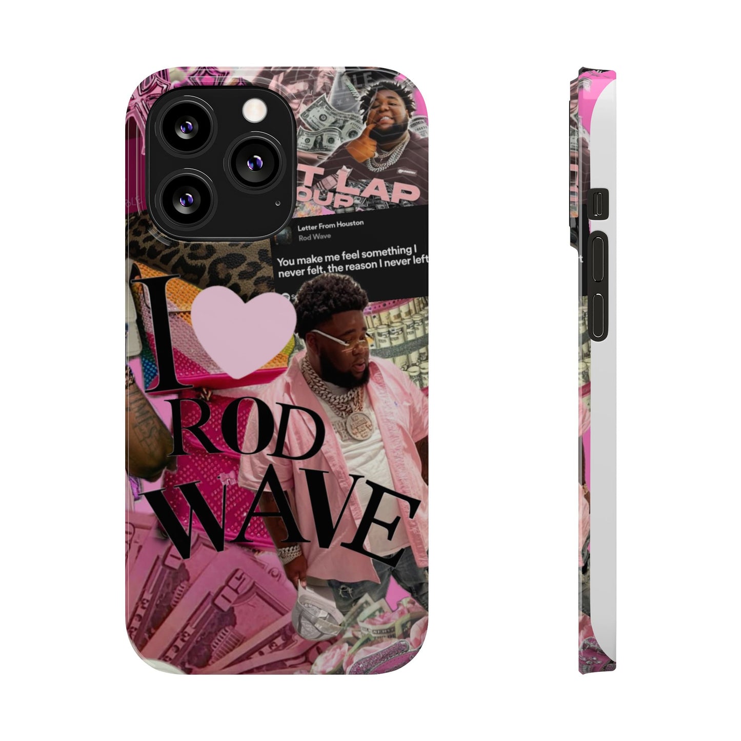 Rod Wave Slim Phone Case - Stylish & Trendy Accessories for Music Lovers