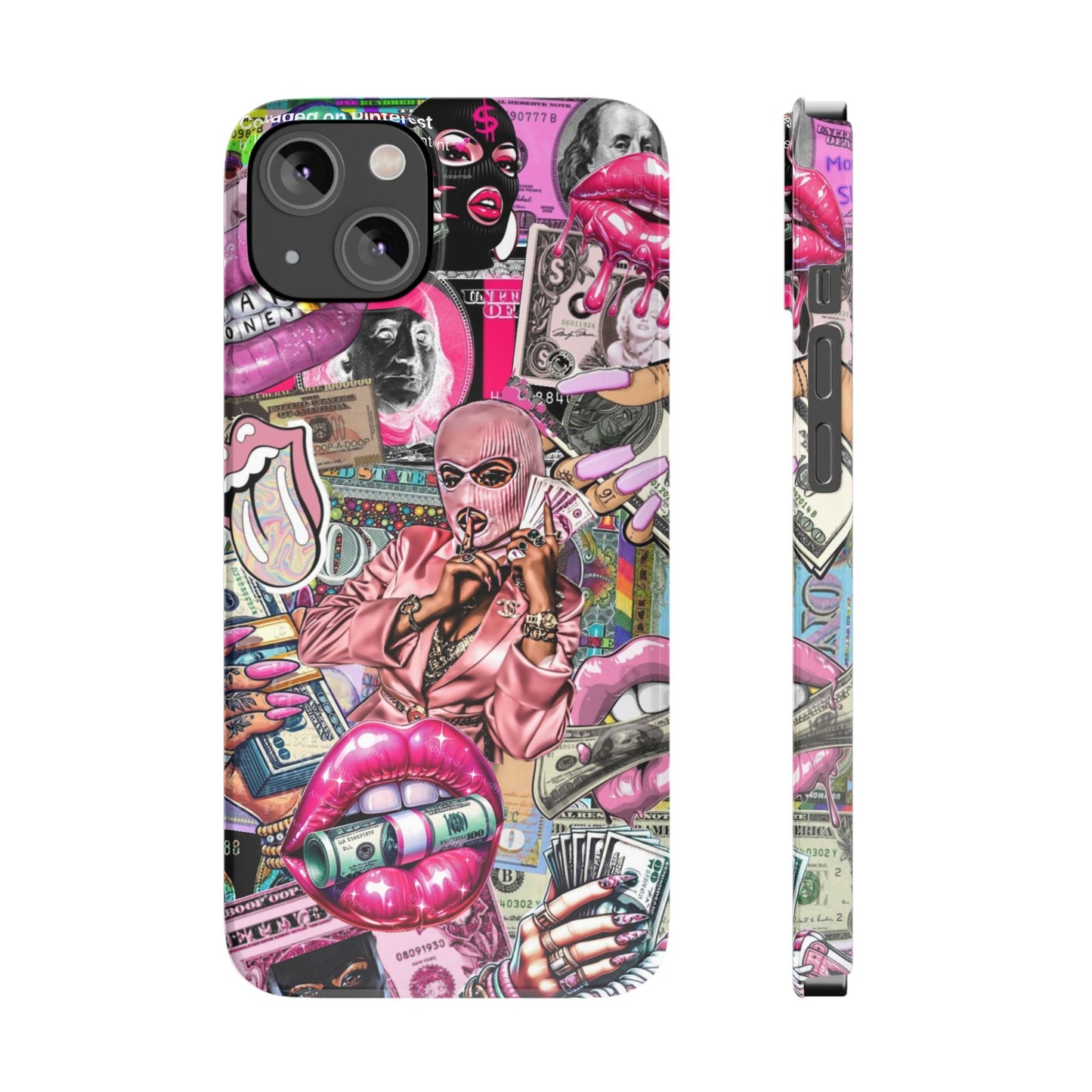 Vibrant Slim Phone Case with Iconic Graphic Design