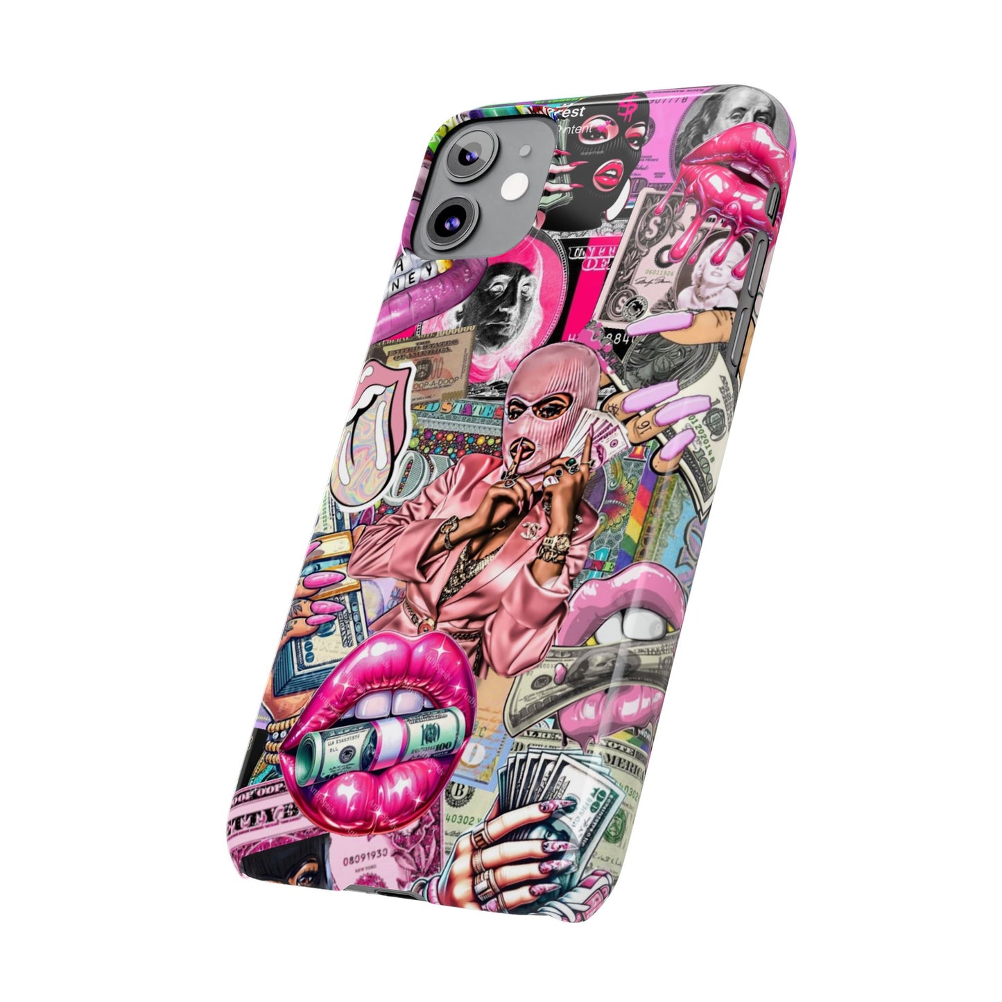 Vibrant Slim Phone Case with Iconic Graphic Design