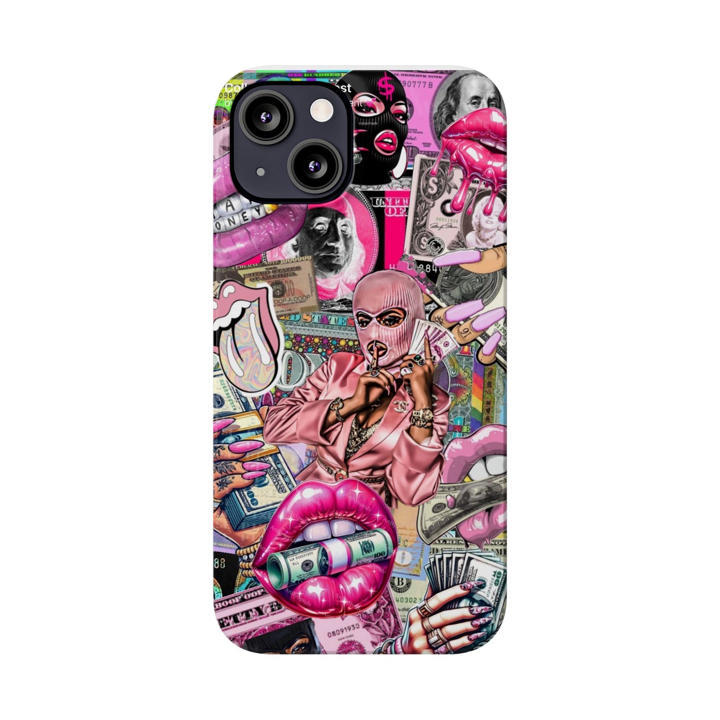 Vibrant Slim Phone Case with Iconic Graphic Design