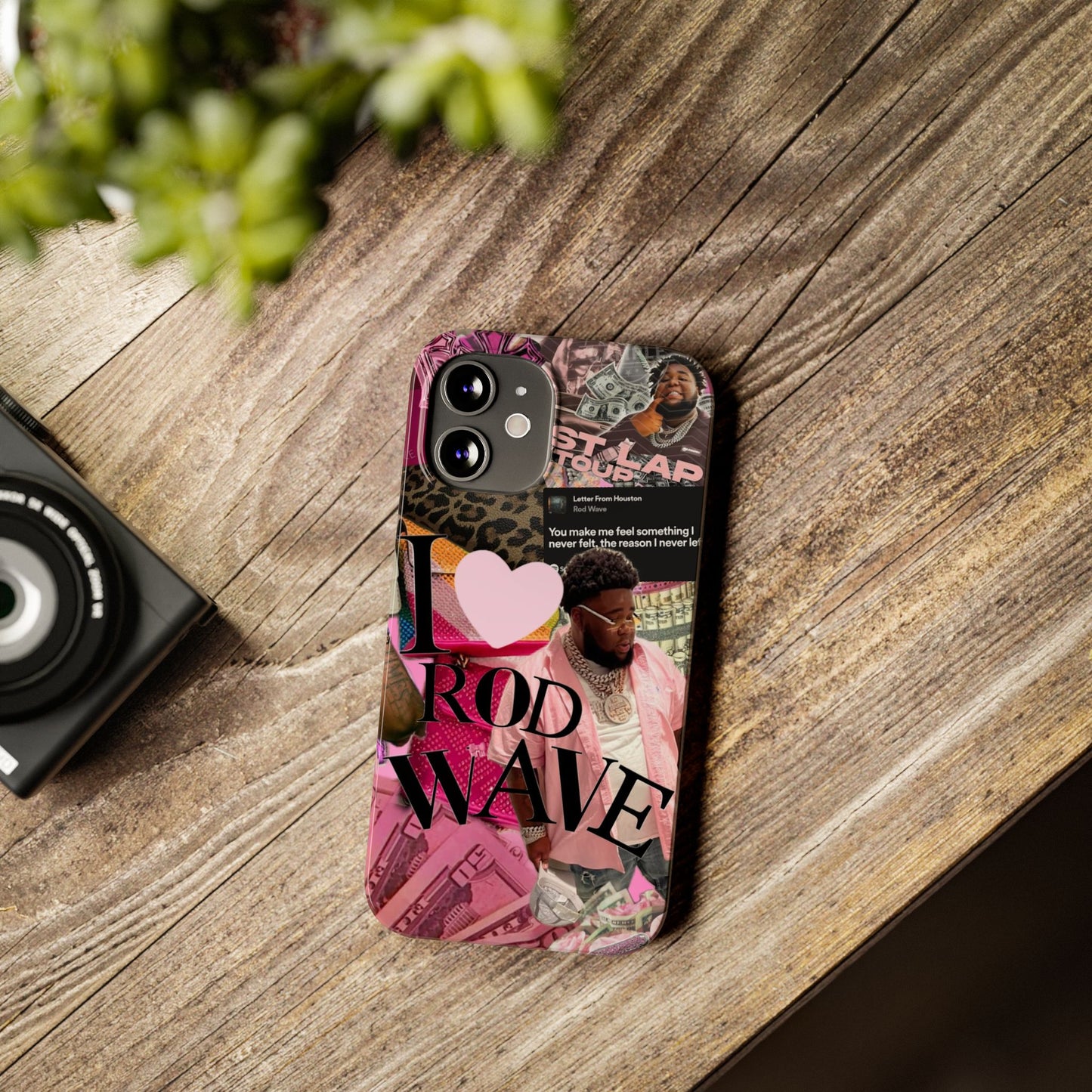 Rod Wave Slim Phone Case - Stylish & Trendy Accessories for Music Lovers