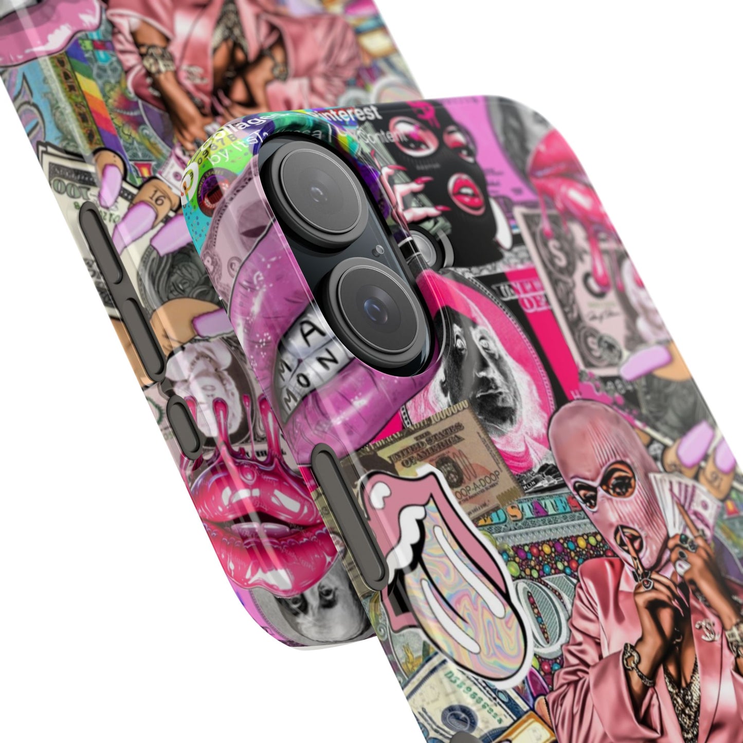 Vibrant Slim Phone Case with Iconic Graphic Design