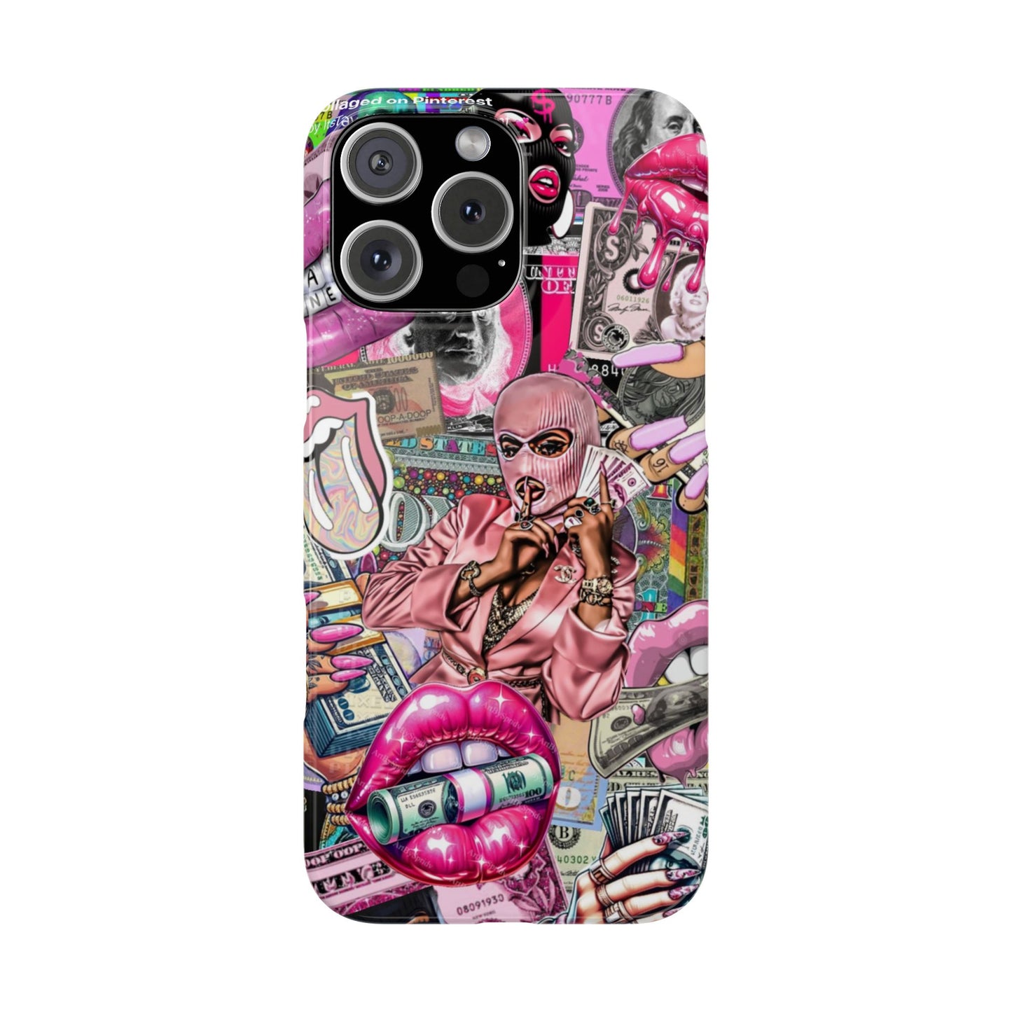 Vibrant Slim Phone Case with Iconic Graphic Design