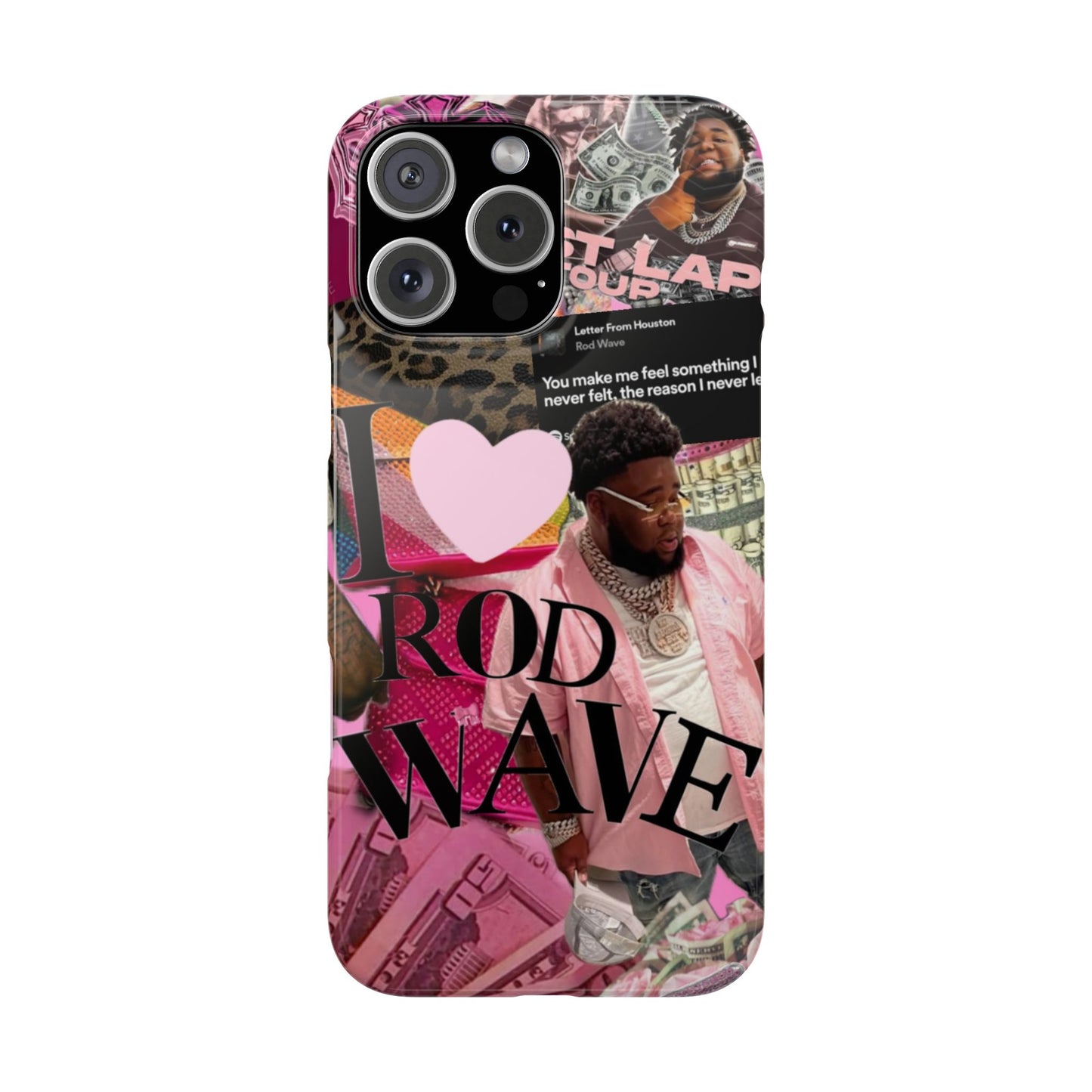Rod Wave Slim Phone Case - Stylish & Trendy Accessories for Music Lovers