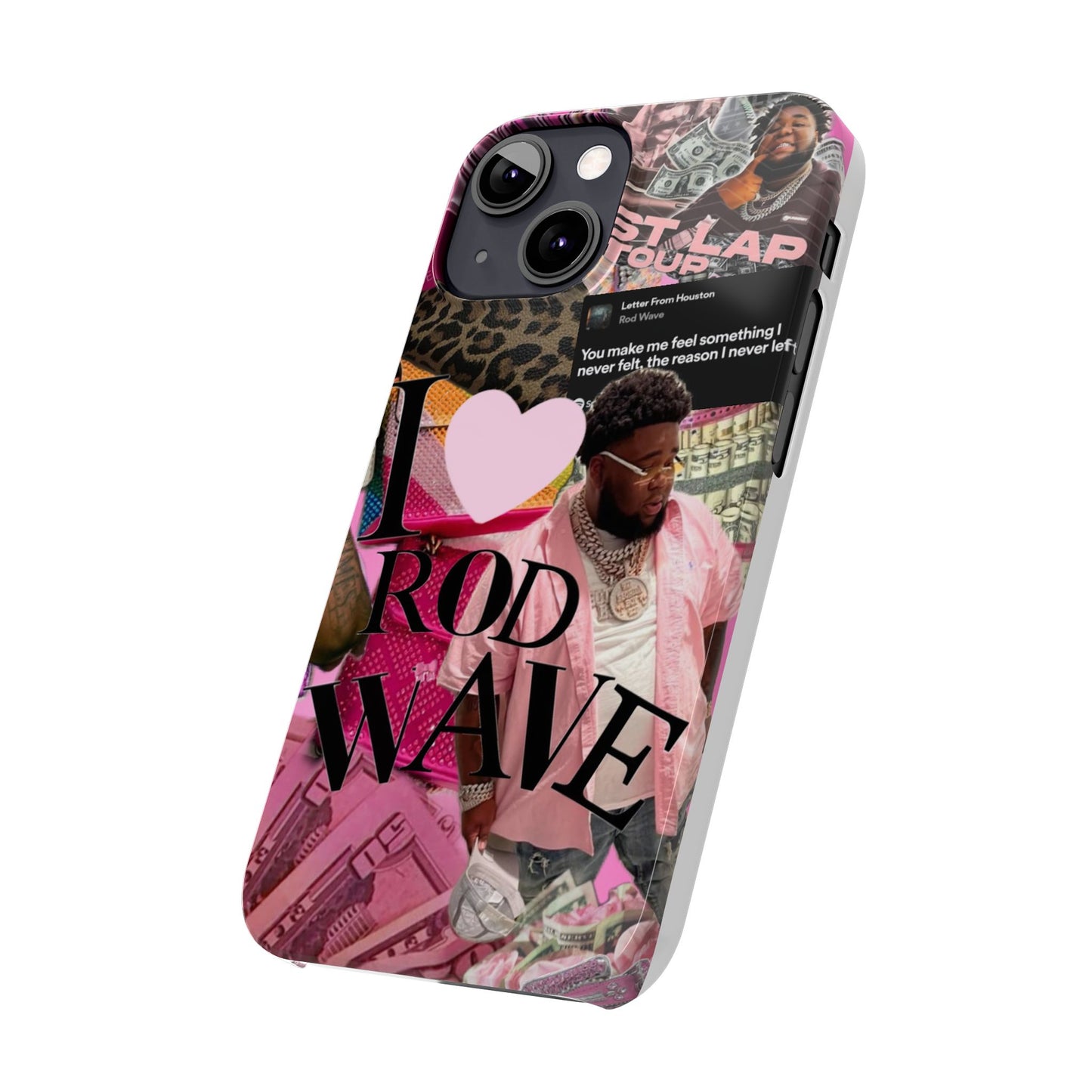 Rod Wave Slim Phone Case - Stylish & Trendy Accessories for Music Lovers