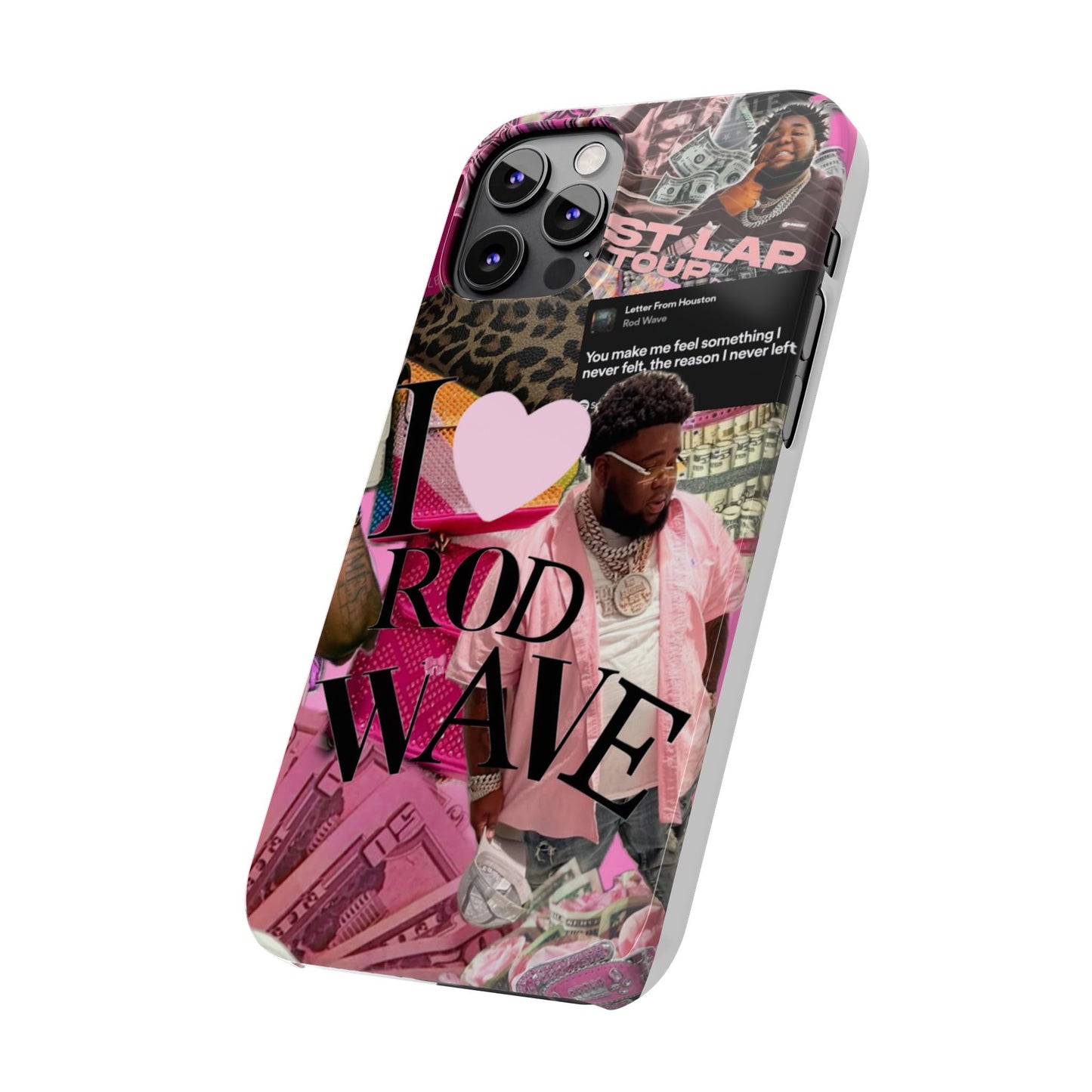 Rod Wave Slim Phone Case - Stylish & Trendy Accessories for Music Lovers