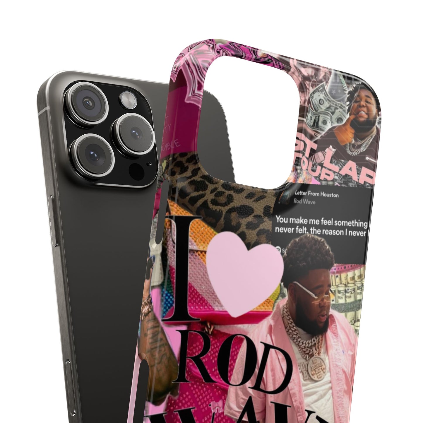 Rod Wave Slim Phone Case - Stylish & Trendy Accessories for Music Lovers