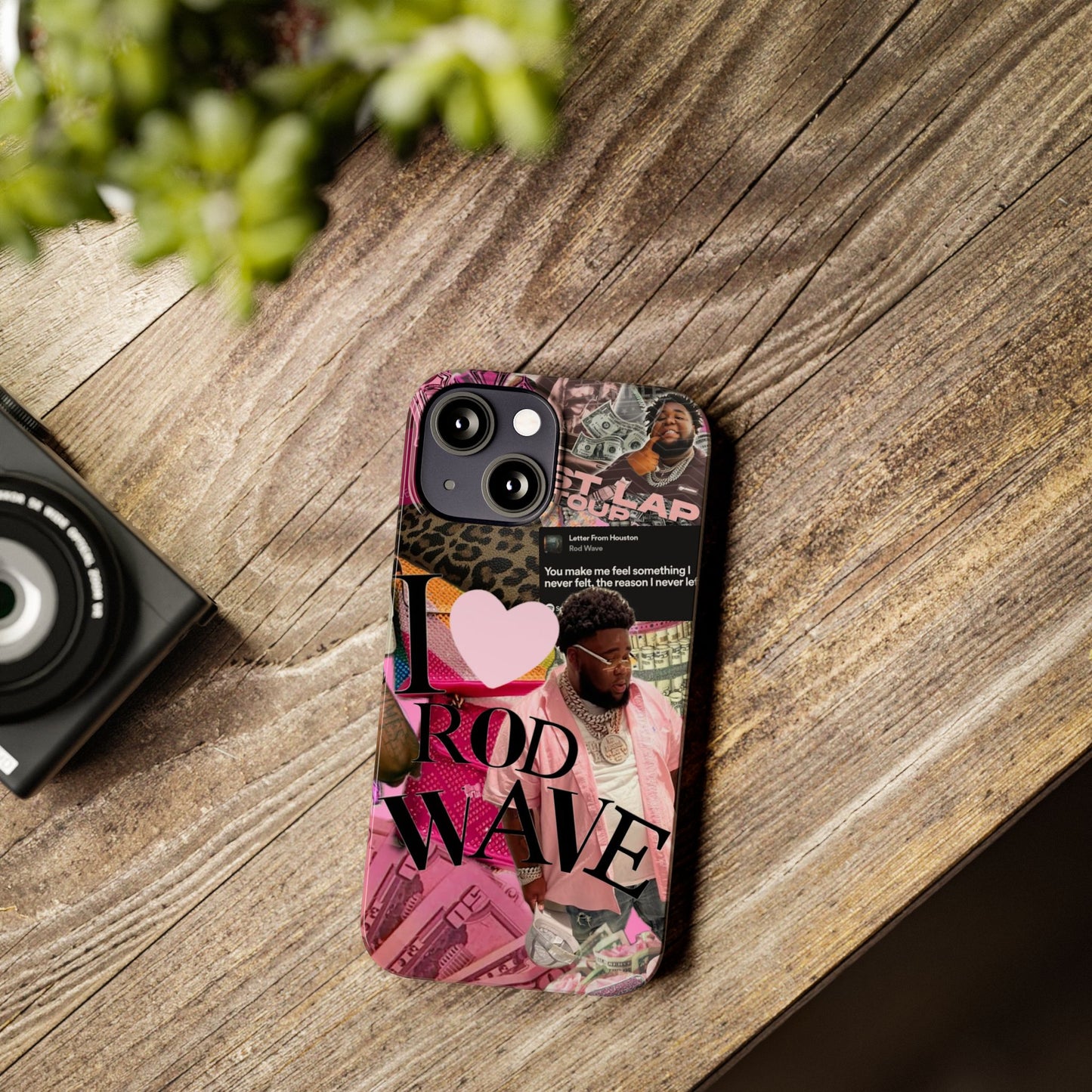 Rod Wave Slim Phone Case - Stylish & Trendy Accessories for Music Lovers