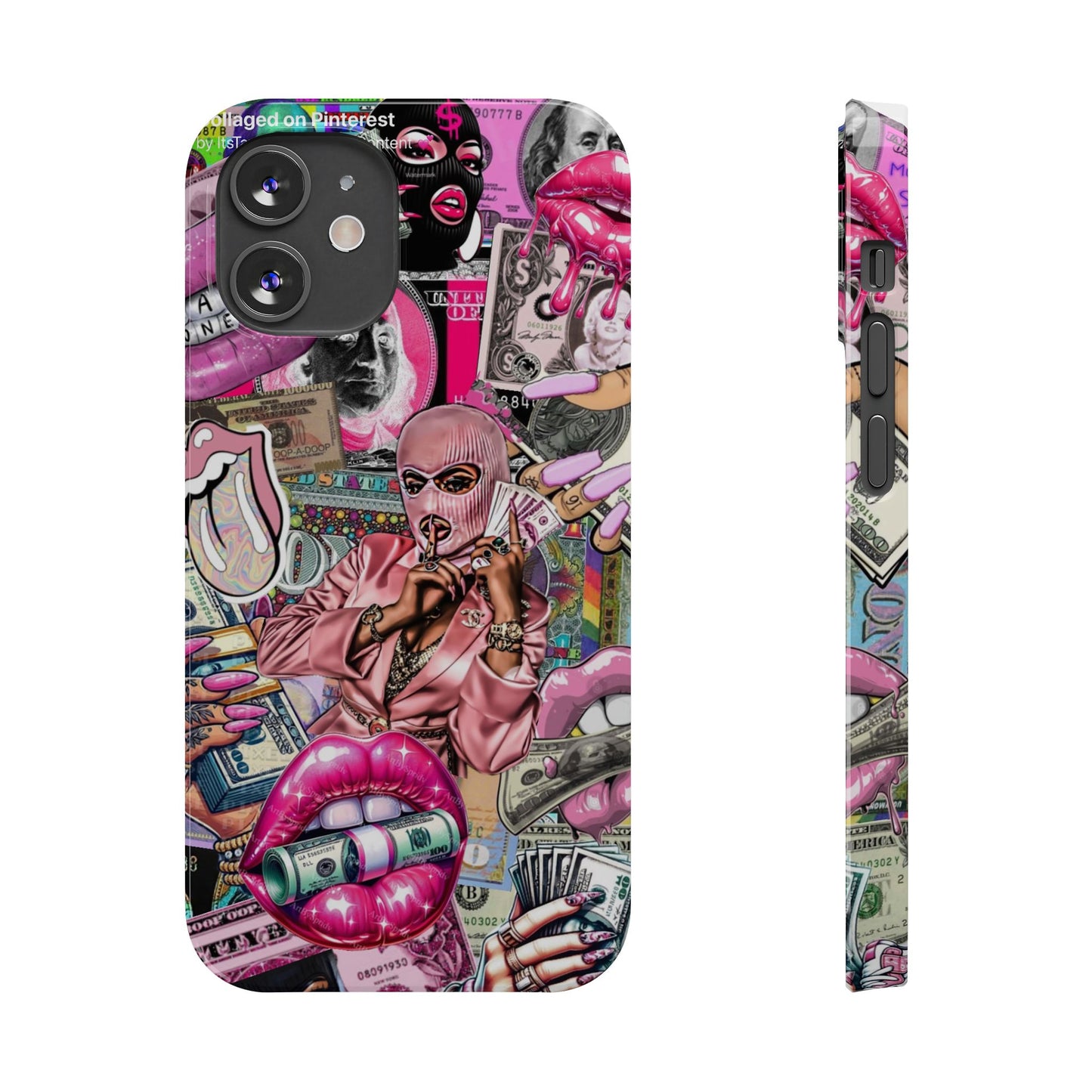 Vibrant Slim Phone Case with Iconic Graphic Design