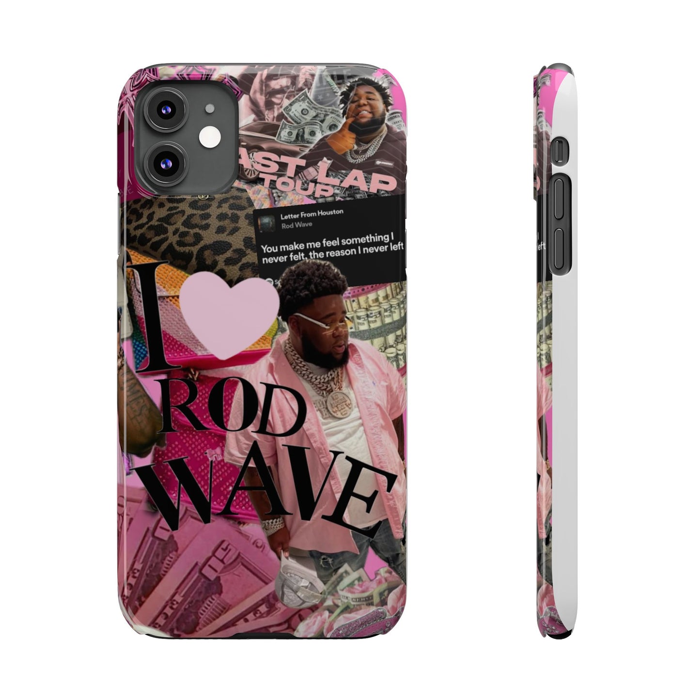 Rod Wave Slim Phone Case - Stylish & Trendy Accessories for Music Lovers