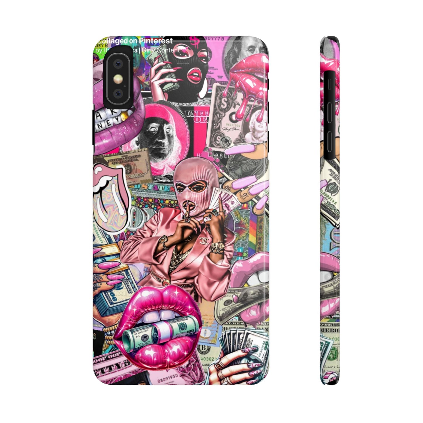 Vibrant Slim Phone Case with Iconic Graphic Design