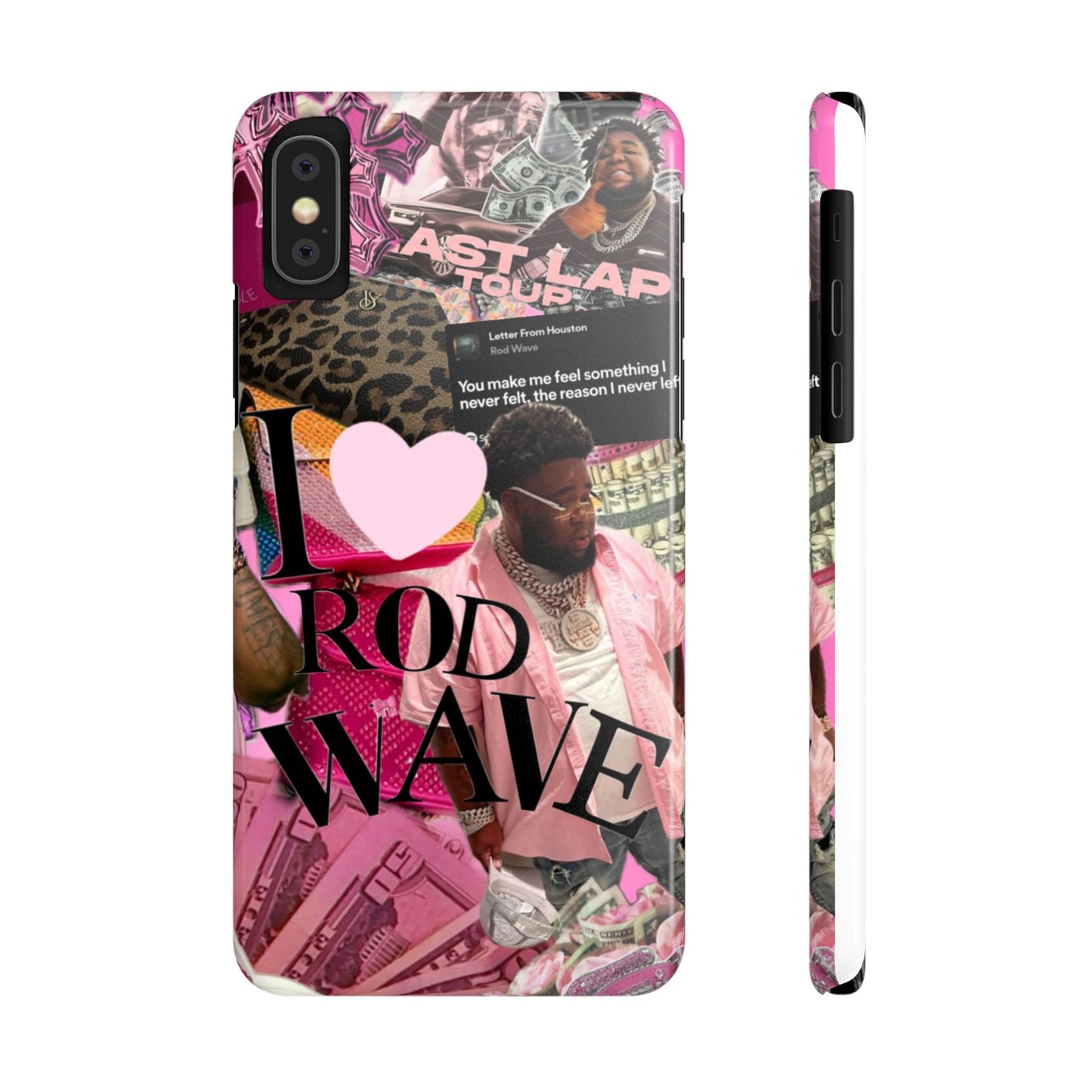Rod Wave Slim Phone Case - Stylish & Trendy Accessories for Music Lovers