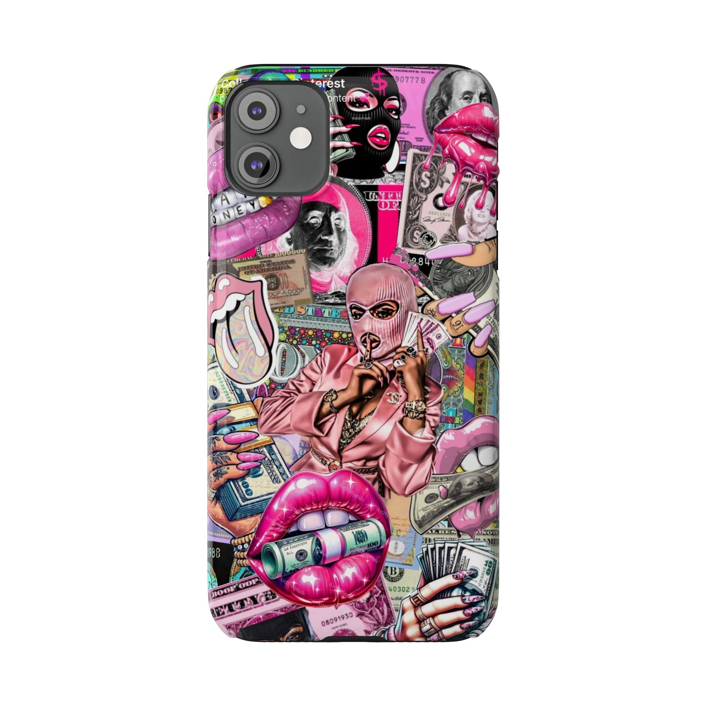Vibrant Slim Phone Case with Iconic Graphic Design